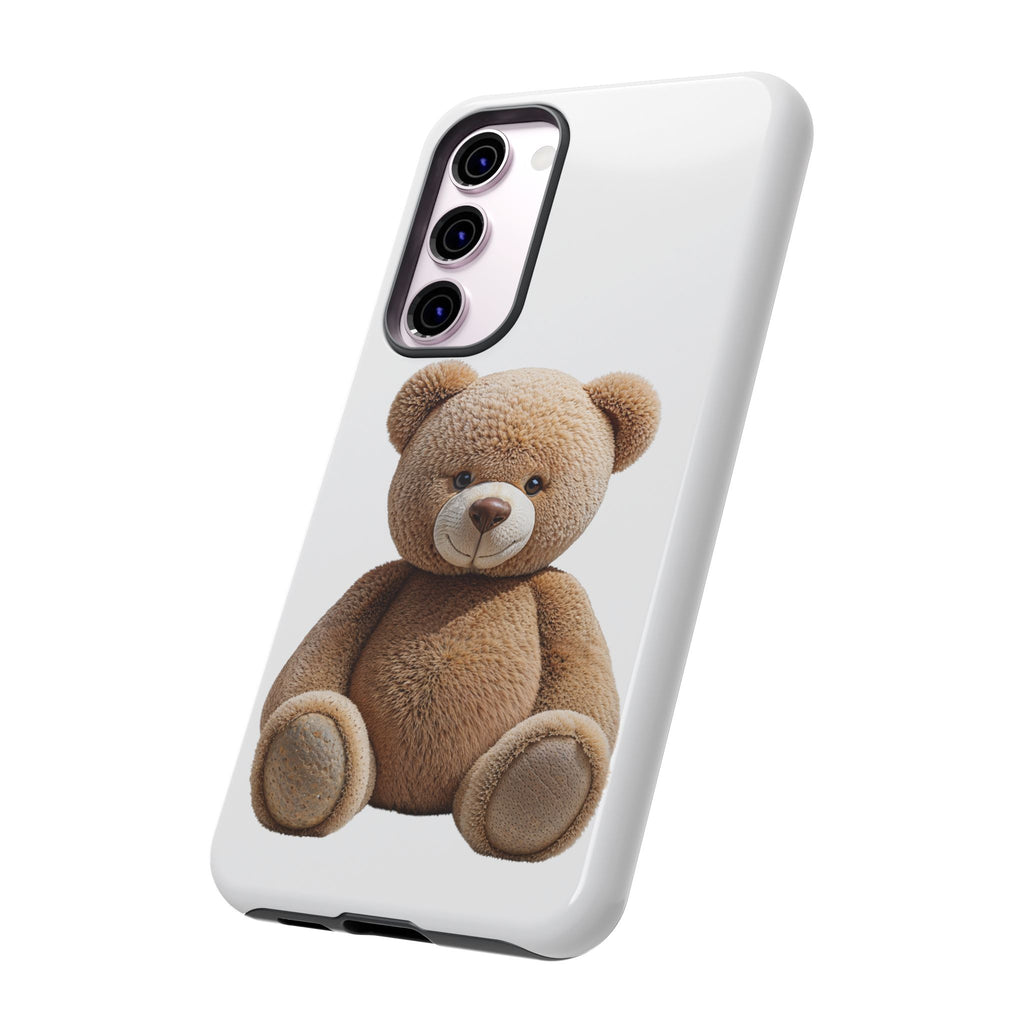Teddy Bear Phone Case | Cute Plush Toy Illustration, i-phone, Samsung, Google phone