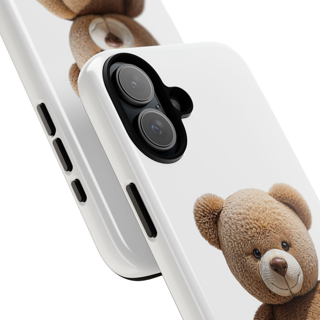 Teddy Bear Phone Case | Cute Plush Toy Illustration, i-phone, Samsung, Google phone