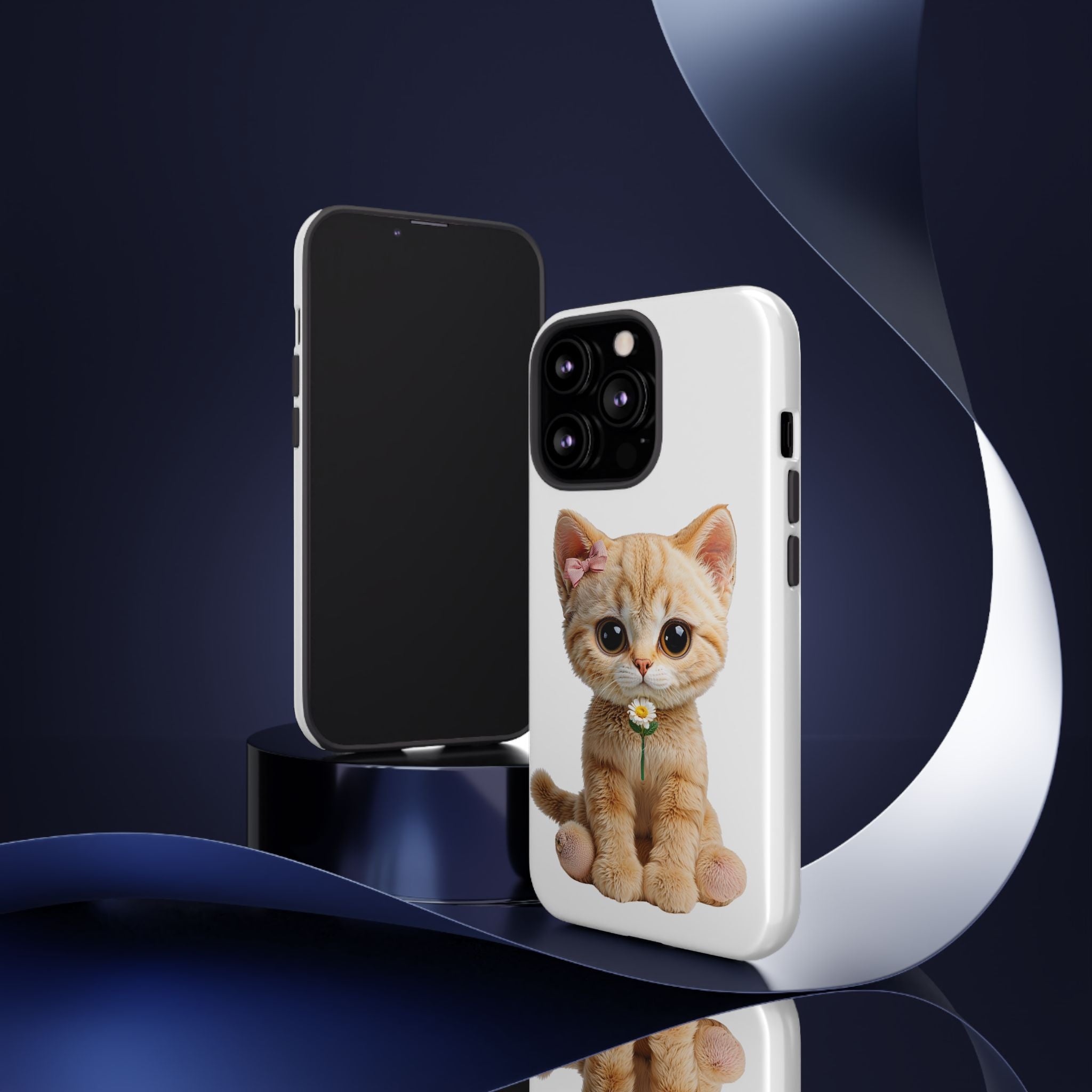 Coque de téléphone chaton | Coque de smartphone chat mignon, coque de téléphone chaton