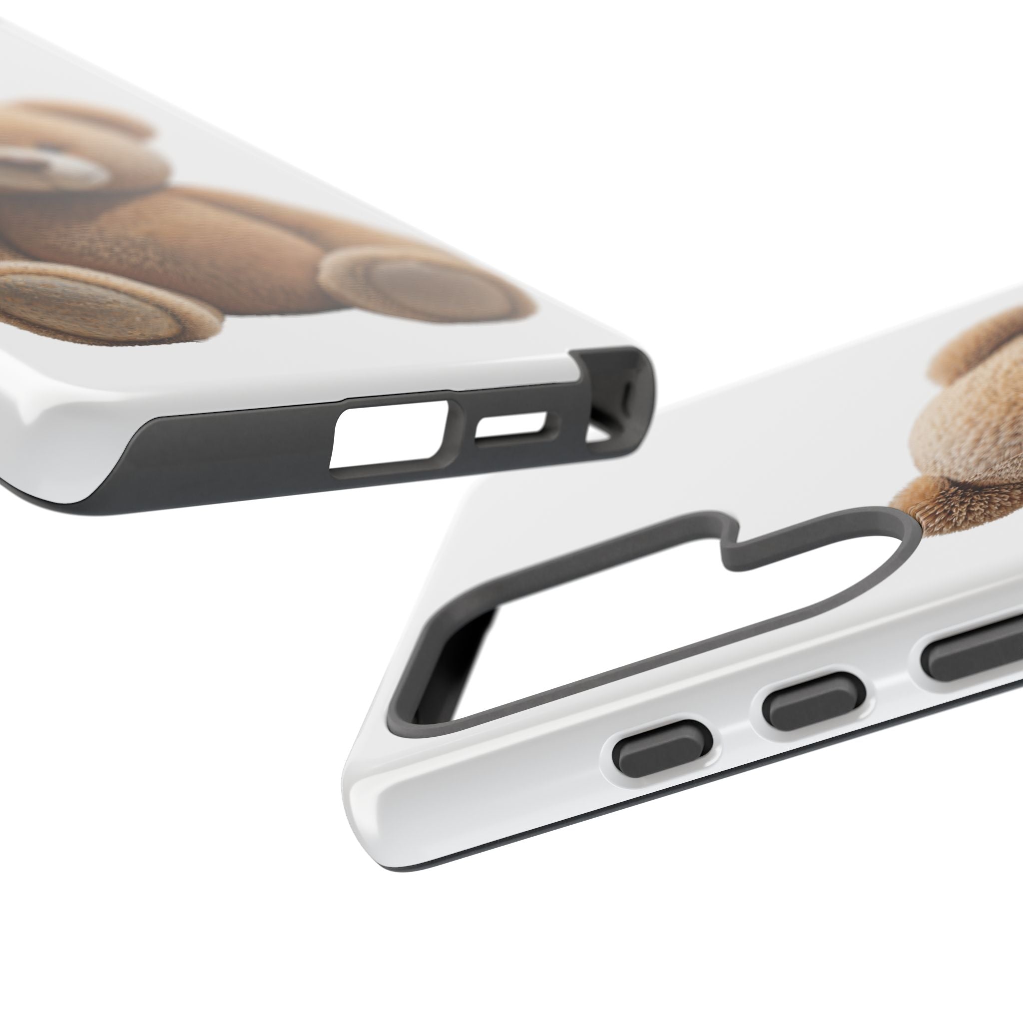 Teddy Bear Phone Case | Cute Plush Toy Illustration, i-phone, Samsung, Google phone