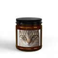 Bougies de soja avec portrait de chat, (4 et 9 oz)