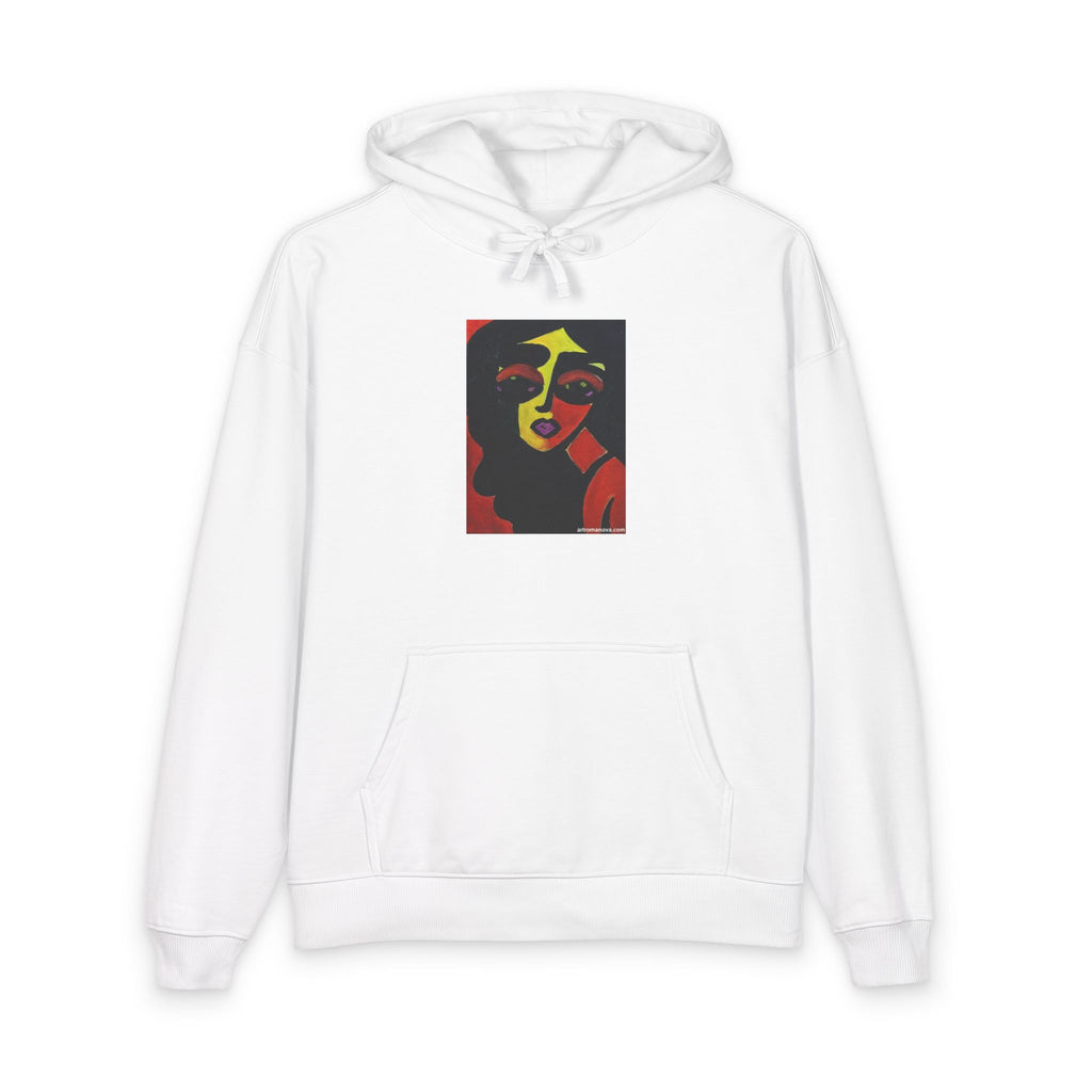 Abstract Pop Art Hoodie, Colorful Portrait Sweatshirt, Limited Art edition