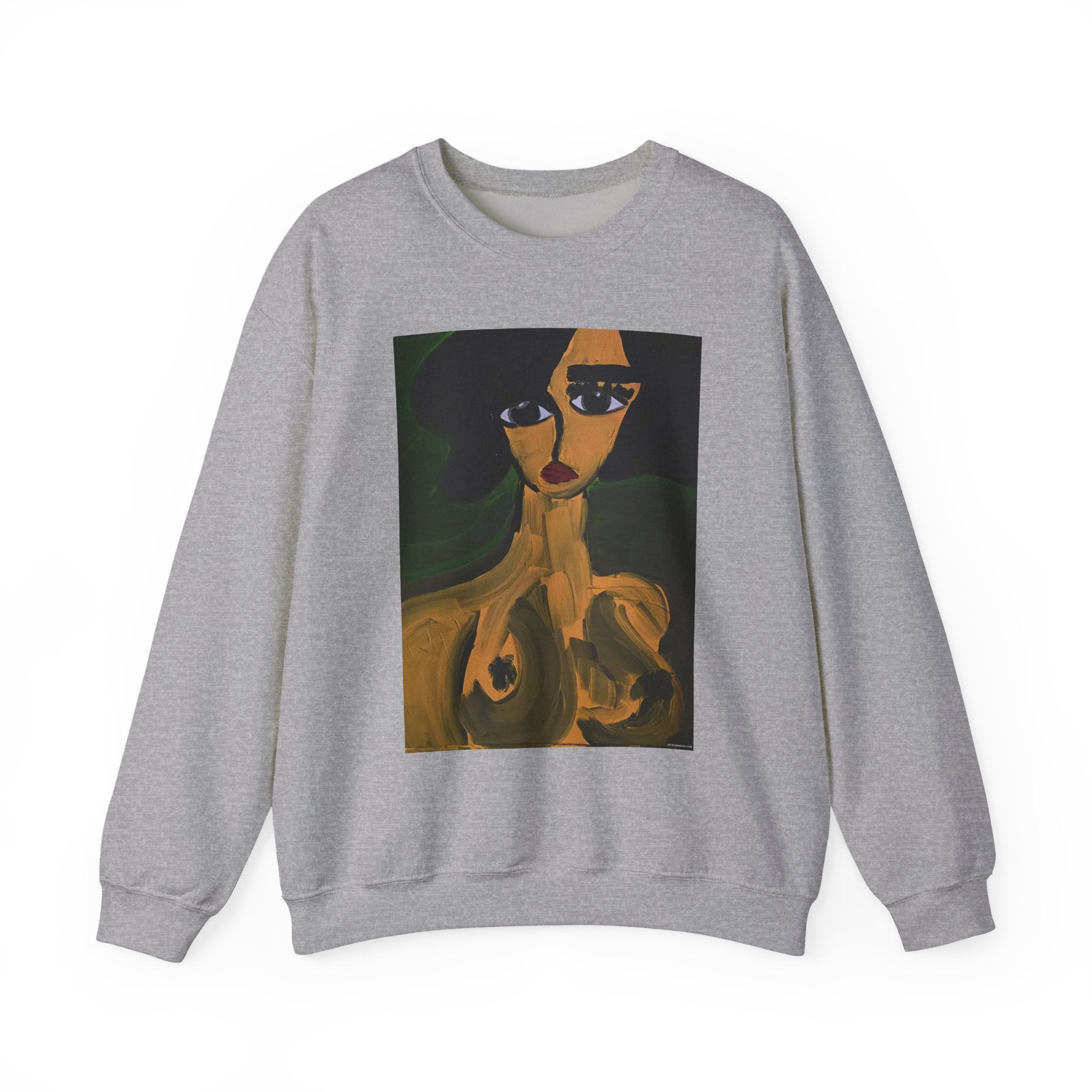 T-shirt Édition Artiste, Portrait de Nu Élégant, Tirage d'Art Limité, Sweat-shirt Peinture de Portrait Abstrait |