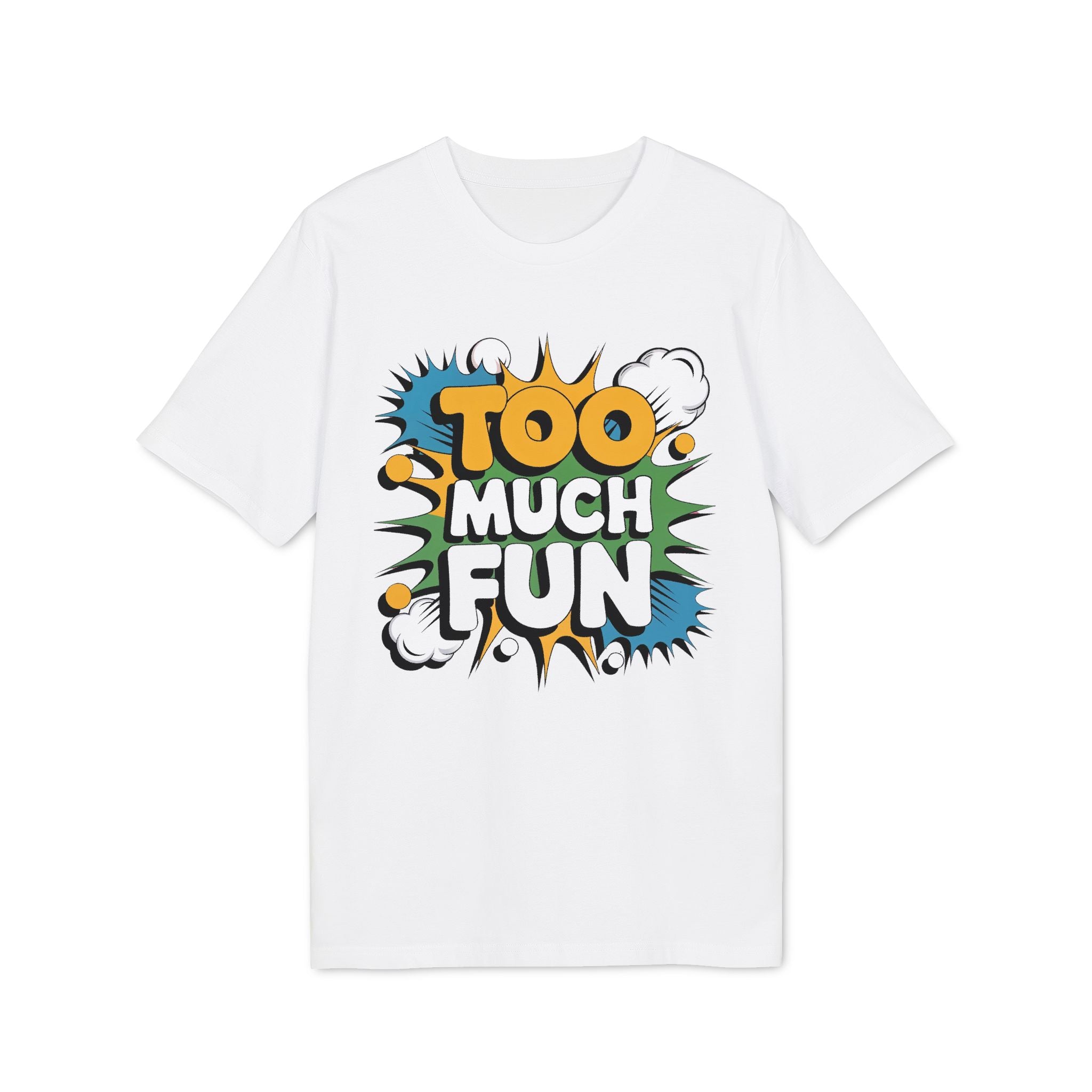 Fun graphic T-shirt | Comic Pop Art, Bold Text Design Shirt
