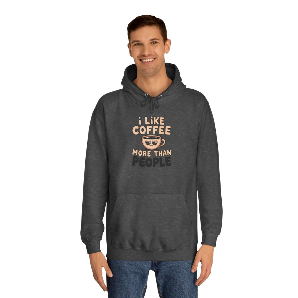 Coffee Lover Hoodie, Funny Coffee Shirt, Funny Slogan Hoodie Empowering Self Love Motivational Pullover Gift