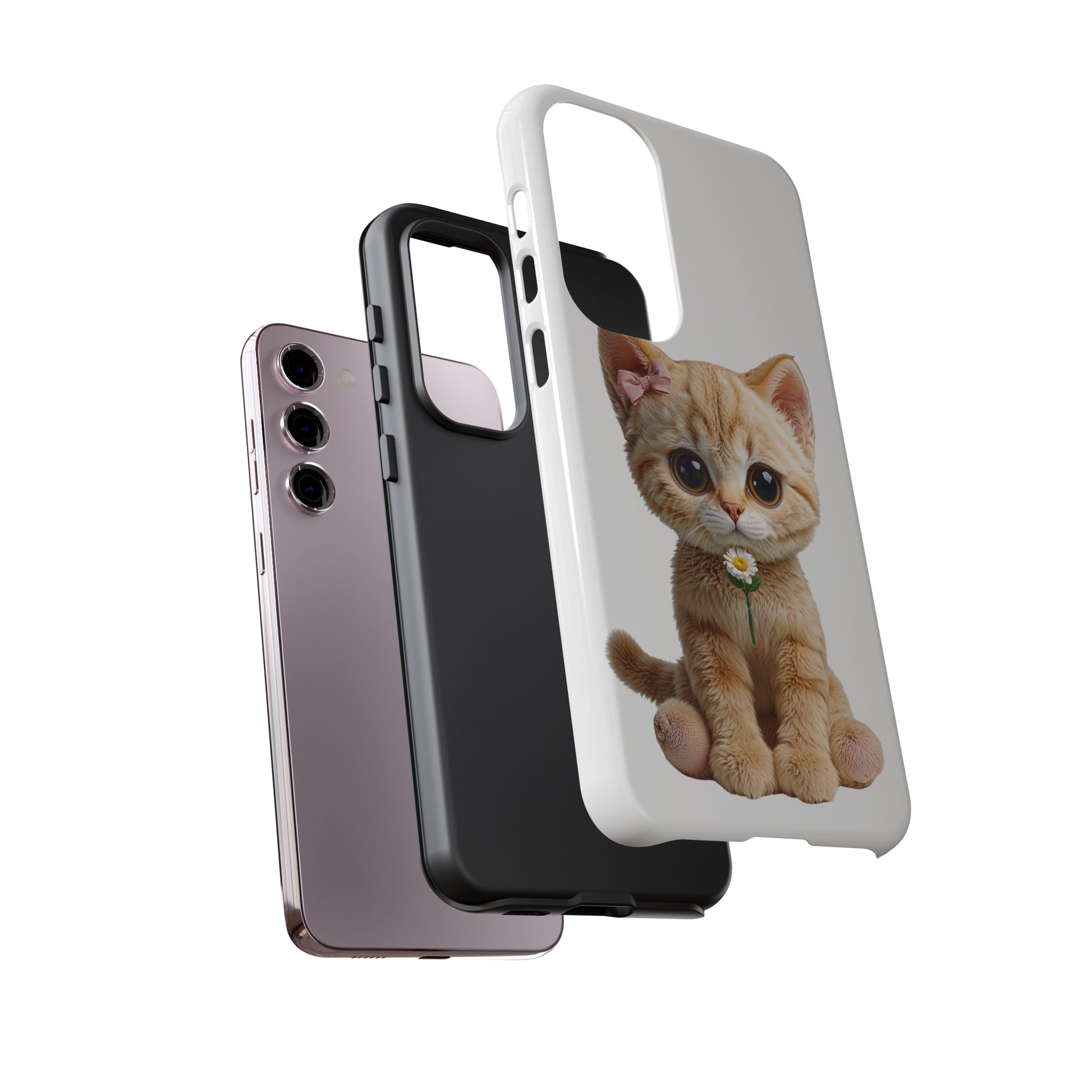Coque de téléphone chaton | Coque de smartphone chat mignon, coque de téléphone chaton