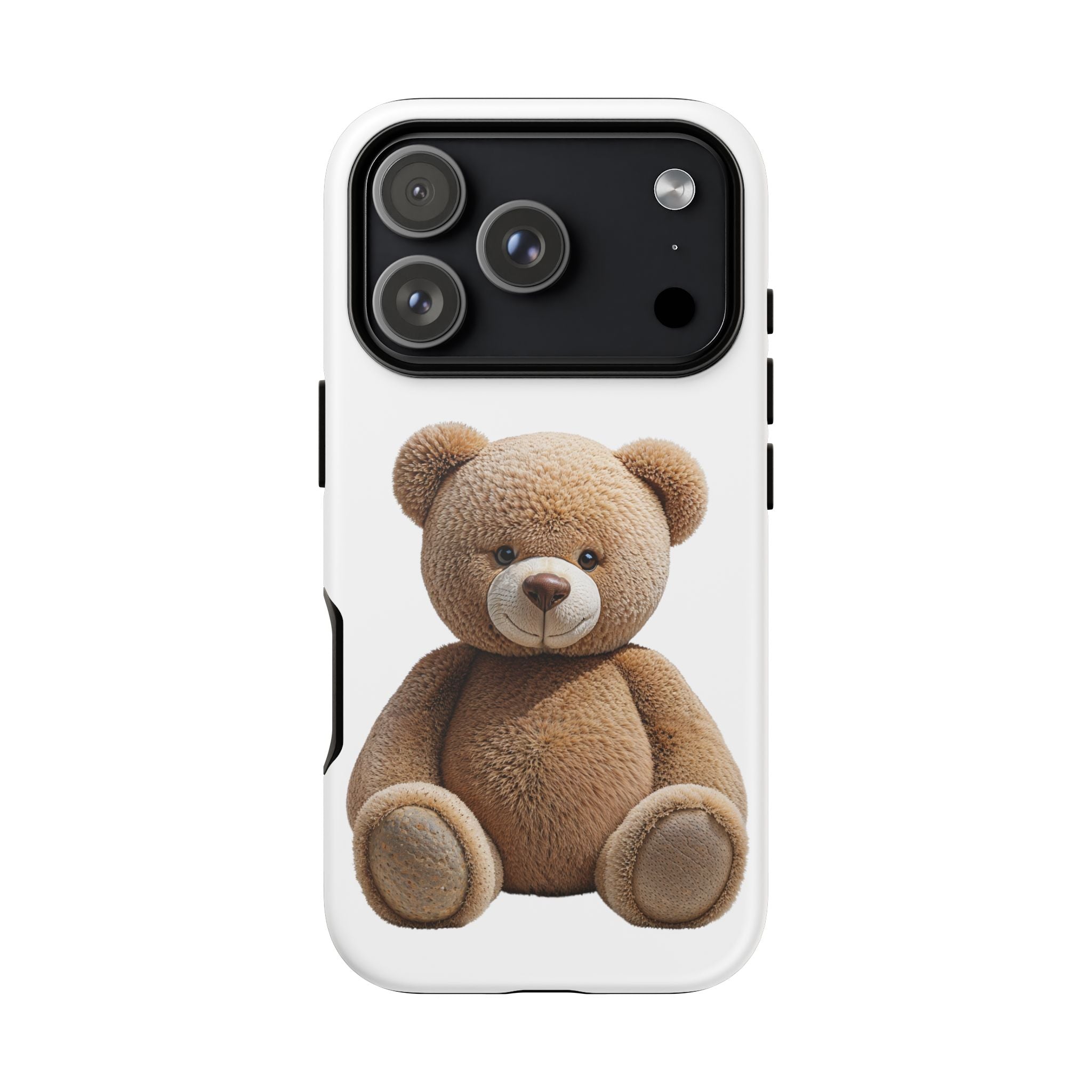 Teddy Bear Phone Case | Cute Plush Toy Illustration, i-phone, Samsung, Google phone