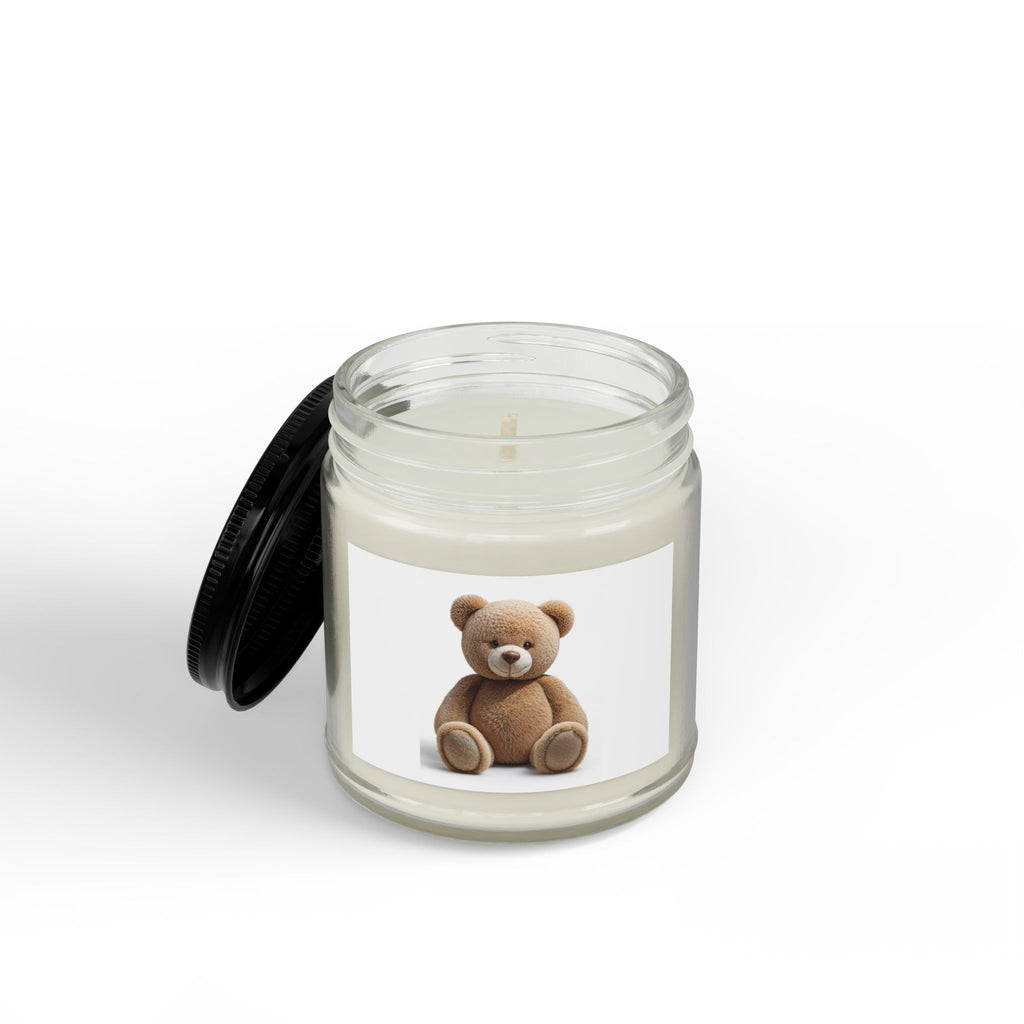 Bougie en pot Ours en peluche | Bougie de soja 113 g ou 255 g