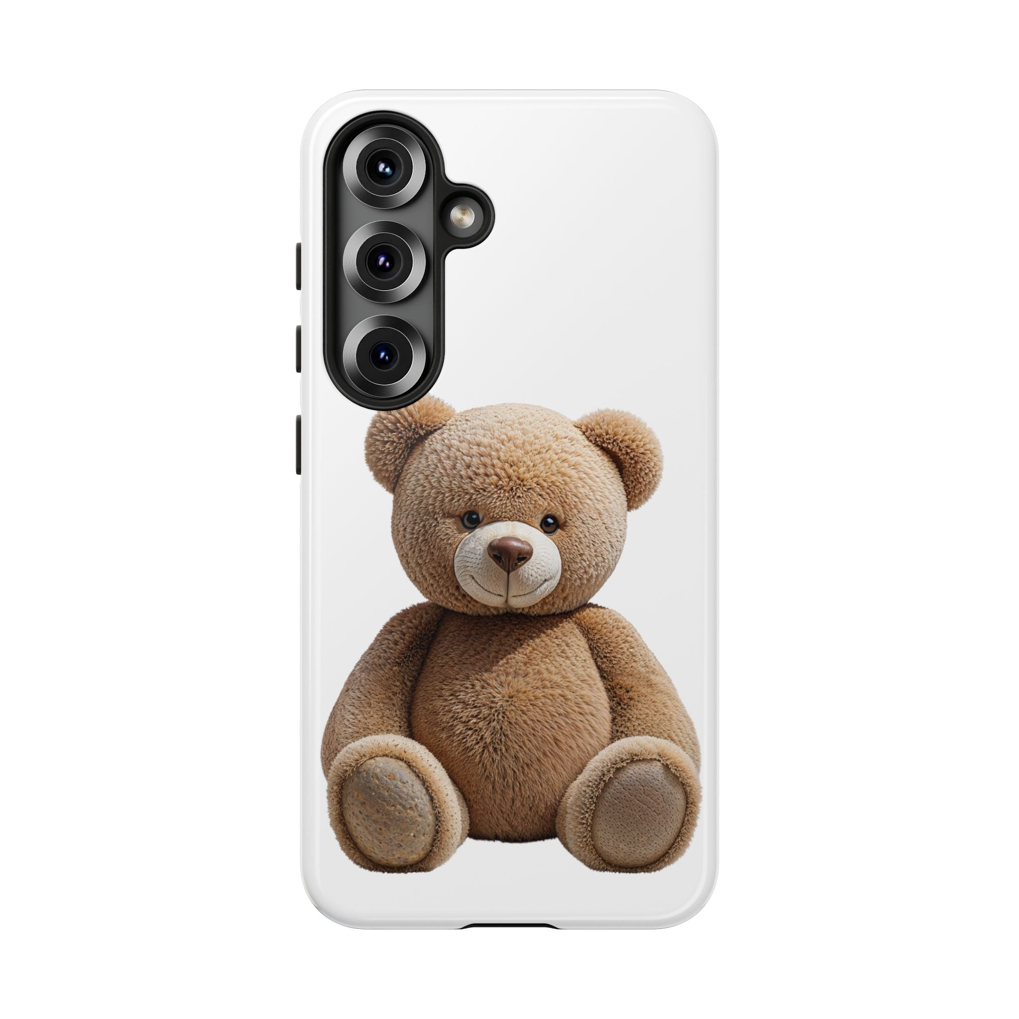 Teddy Bear Phone Case | Cute Plush Toy Illustration, i-phone, Samsung, Google phone