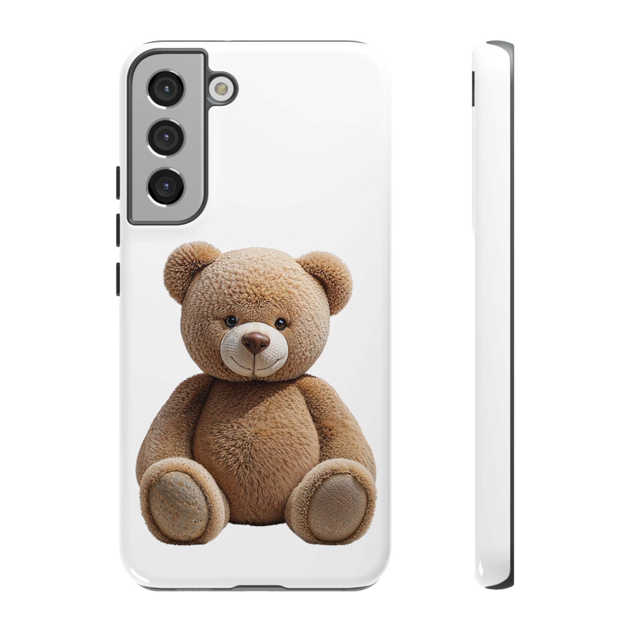 Teddy Bear Phone Case | Cute Plush Toy Illustration, i-phone, Samsung, Google phone