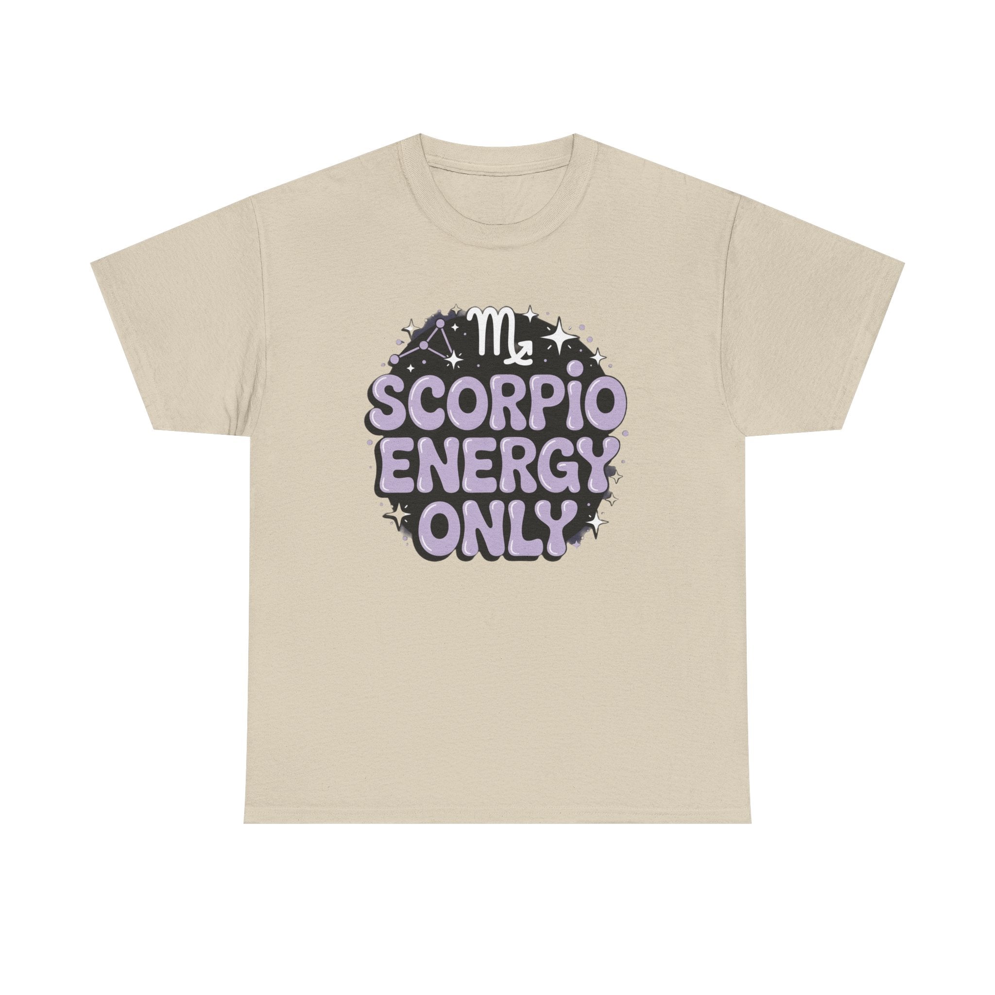 Scorpio Energy Only Tee | Zodiac Scorpio Shirt, Astrology Tee