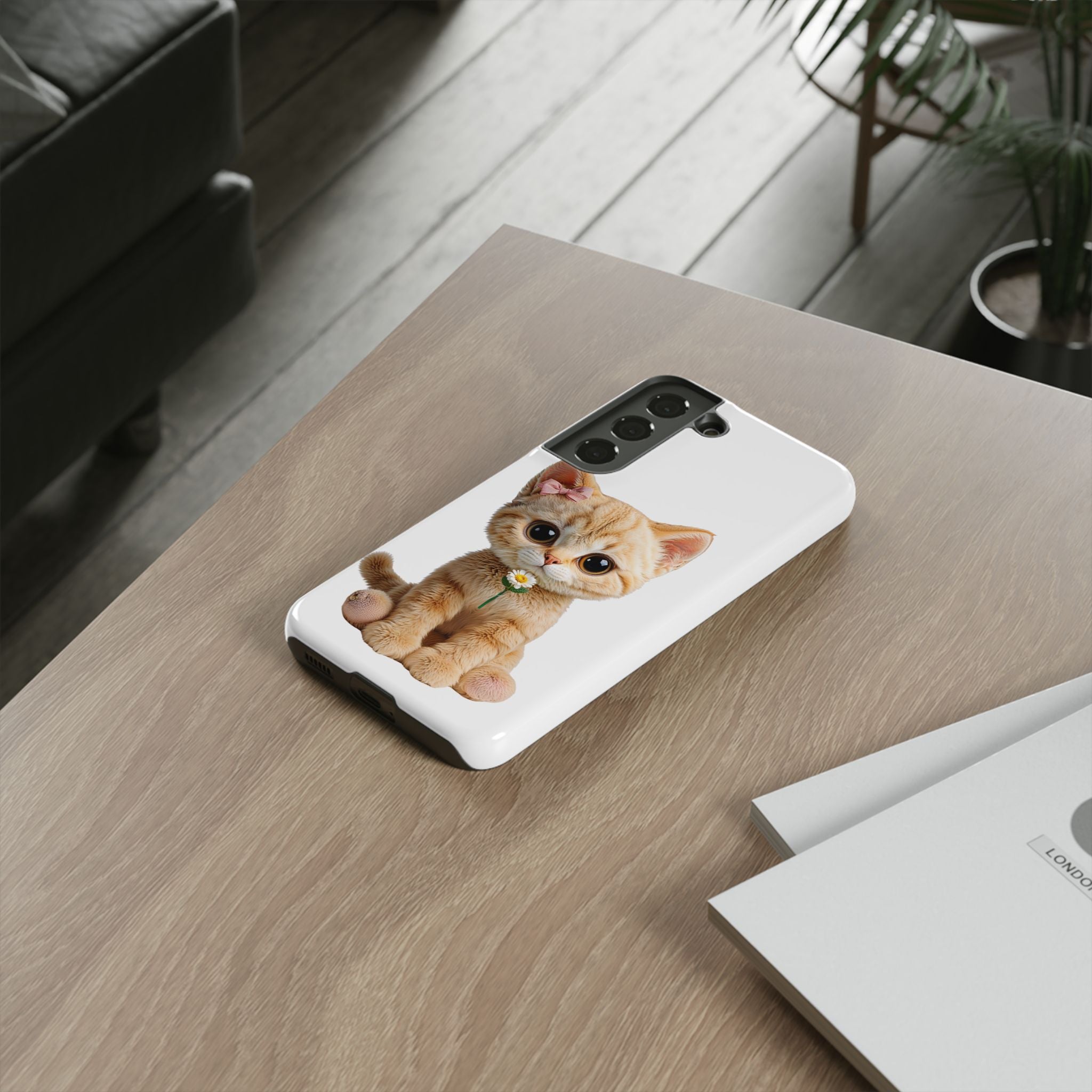 Coque de téléphone chaton | Coque de smartphone chat mignon, coque de téléphone chaton