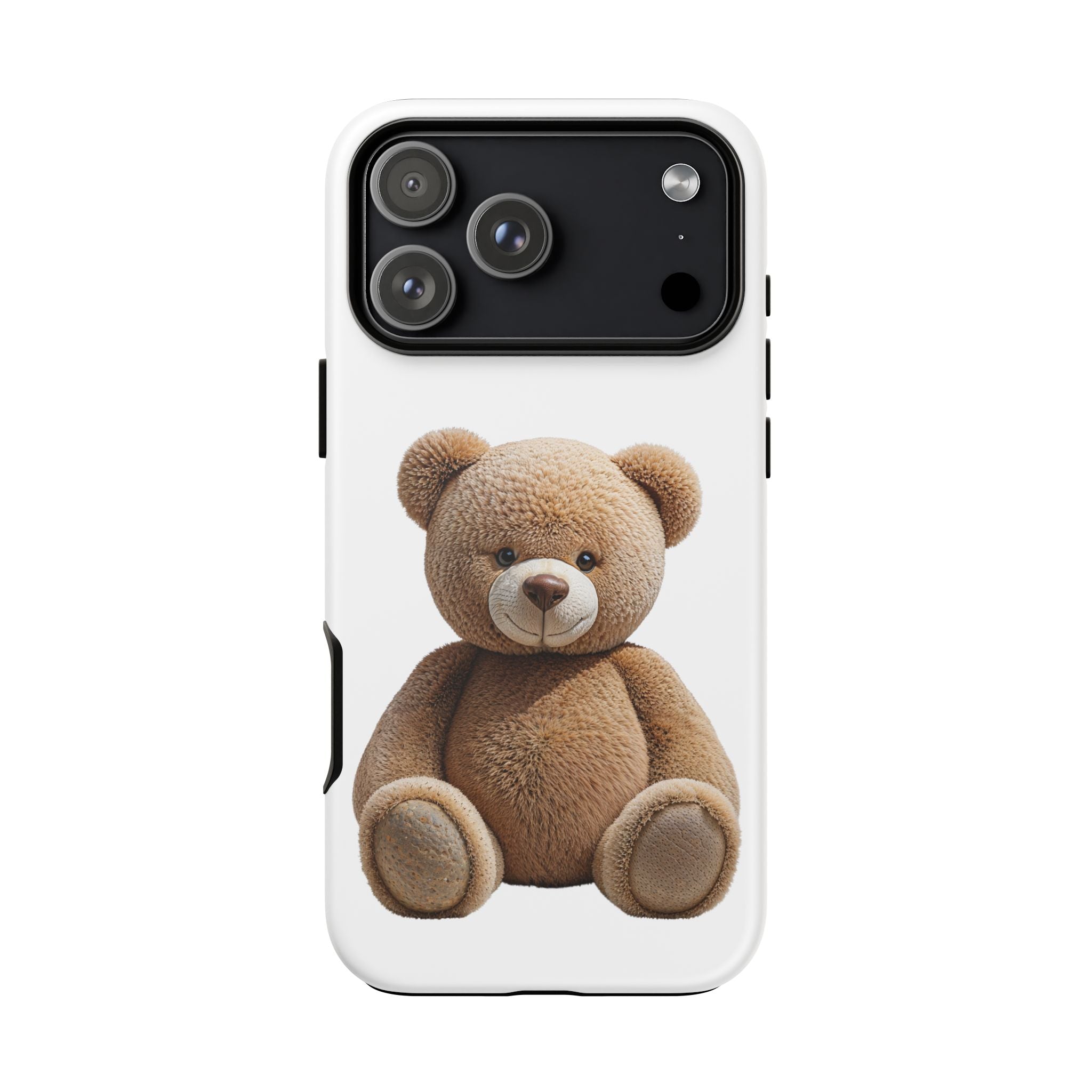 Teddy Bear Phone Case | Cute Plush Toy Illustration, i-phone, Samsung, Google phone