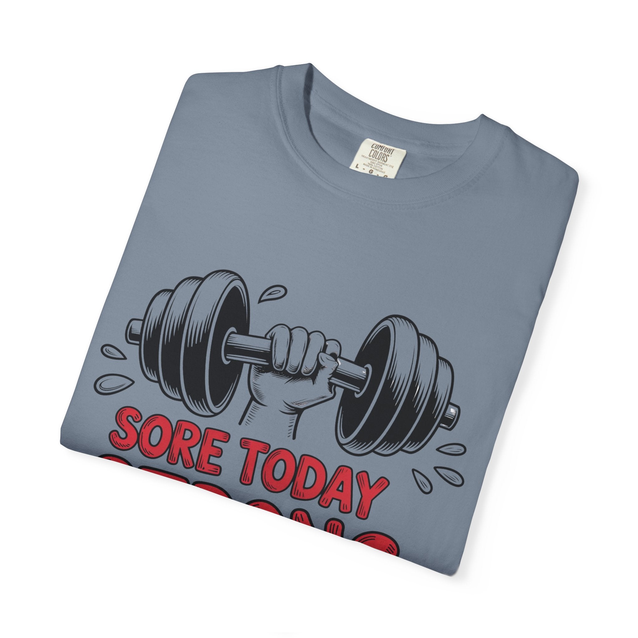 Strong Man T-shirt | Dumbbell Workout Fitnes Tee
