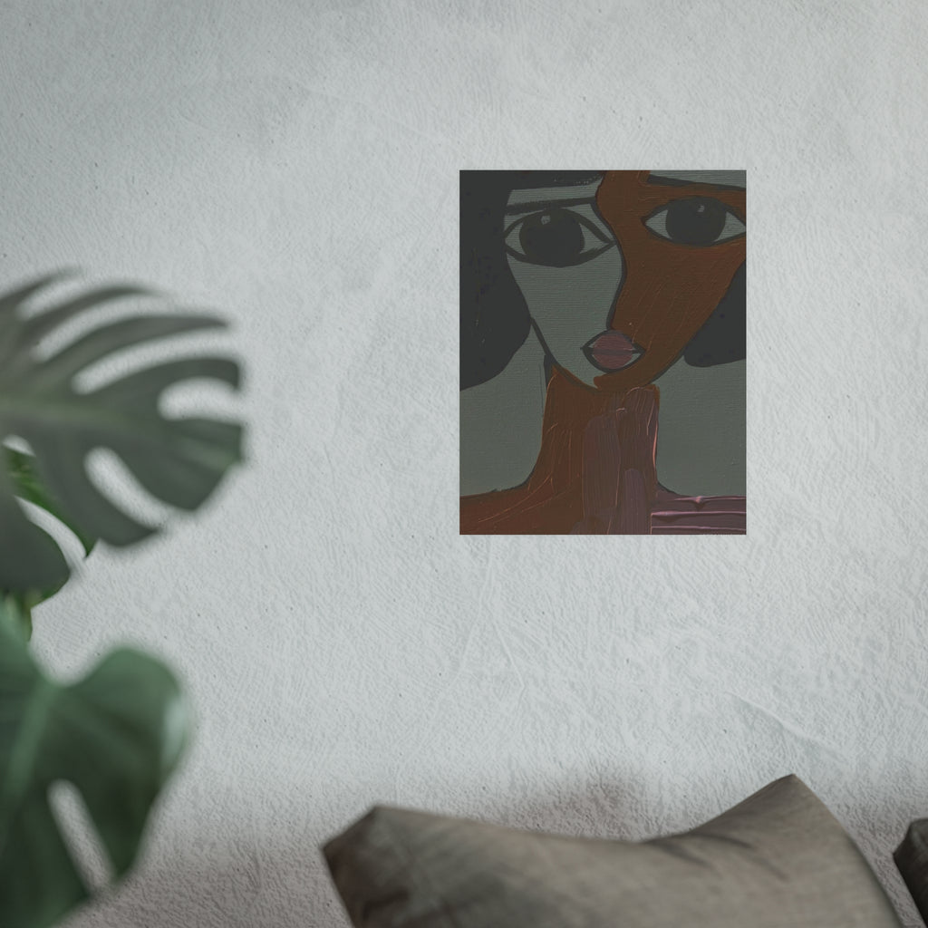 Abstract Face Poster | Poster