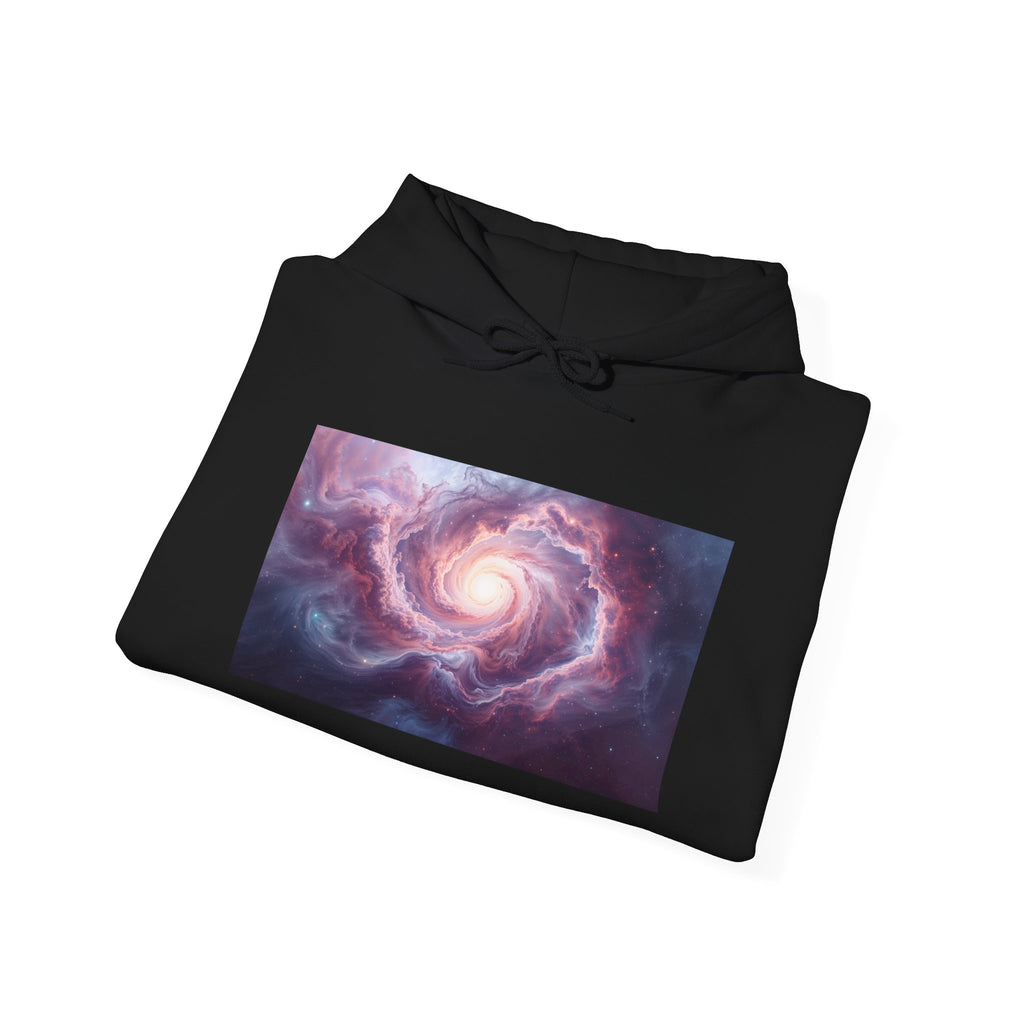 Galaxy Spiral, Hoodie | Surfer Wave Back Print