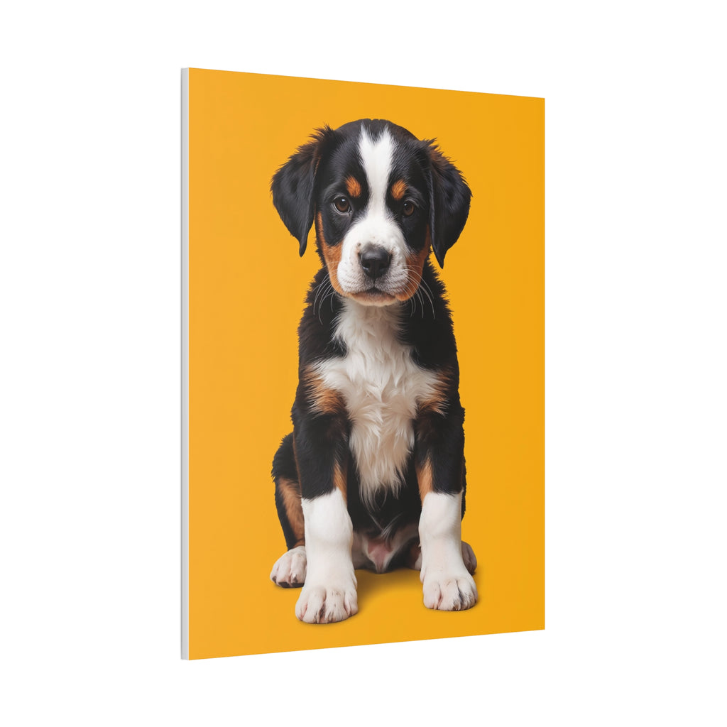 Bernese Mountain Dog Puppy Canvas, gift for dog lovers