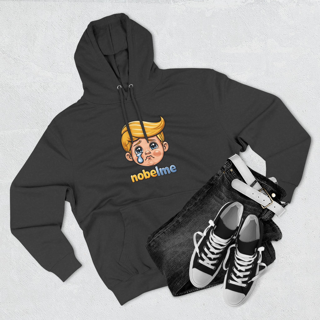 Sweat à capuche Cartoon Leader, satire politique pop art, pull streetwear humoristique, sweat à capuche personnage satirique | Logo visage de dessin animé