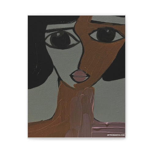 Toile abstraite | Tableau sur châssis, art contemporain, minimalisme moderne