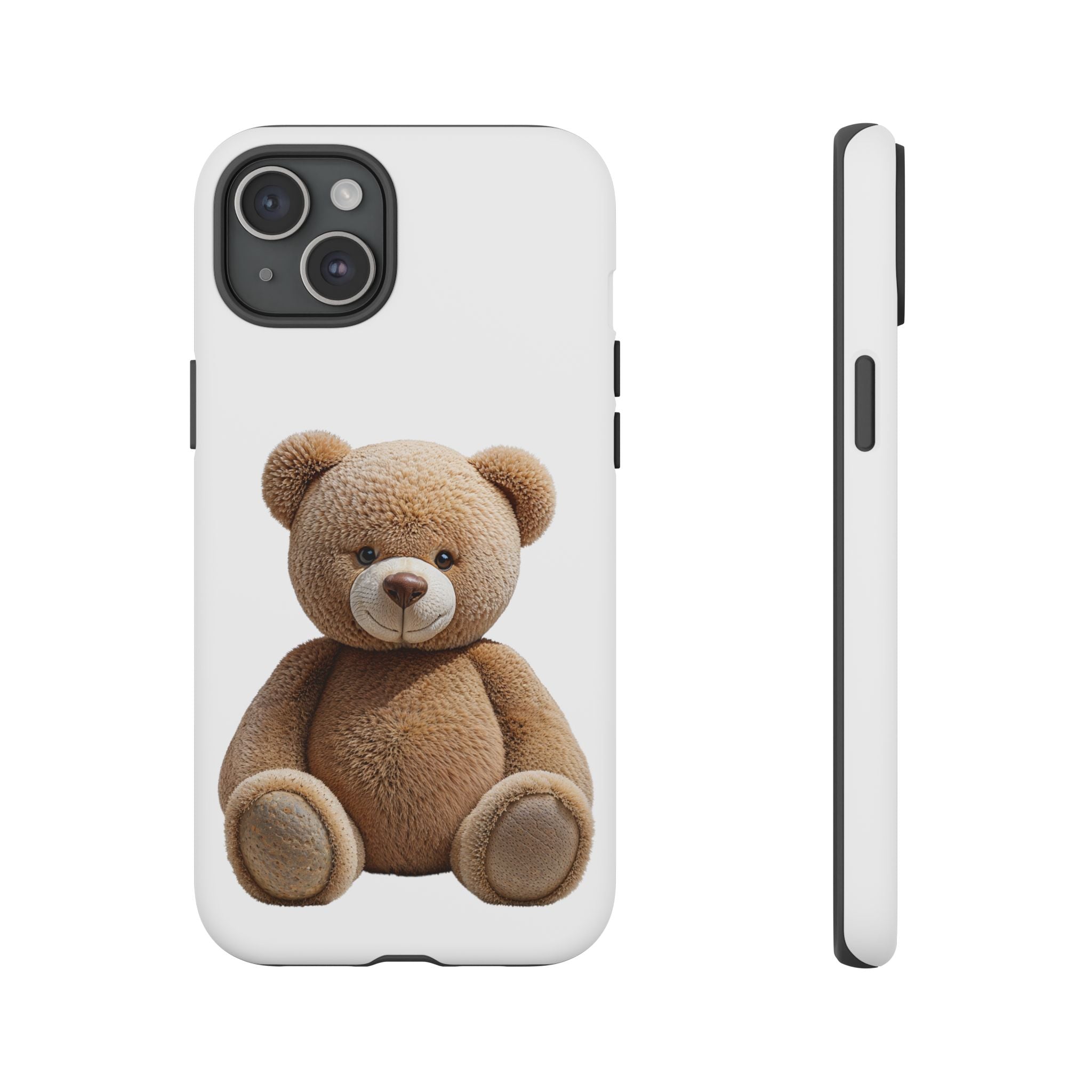 Teddy Bear Phone Case | Cute Plush Toy Illustration, i-phone, Samsung, Google phone