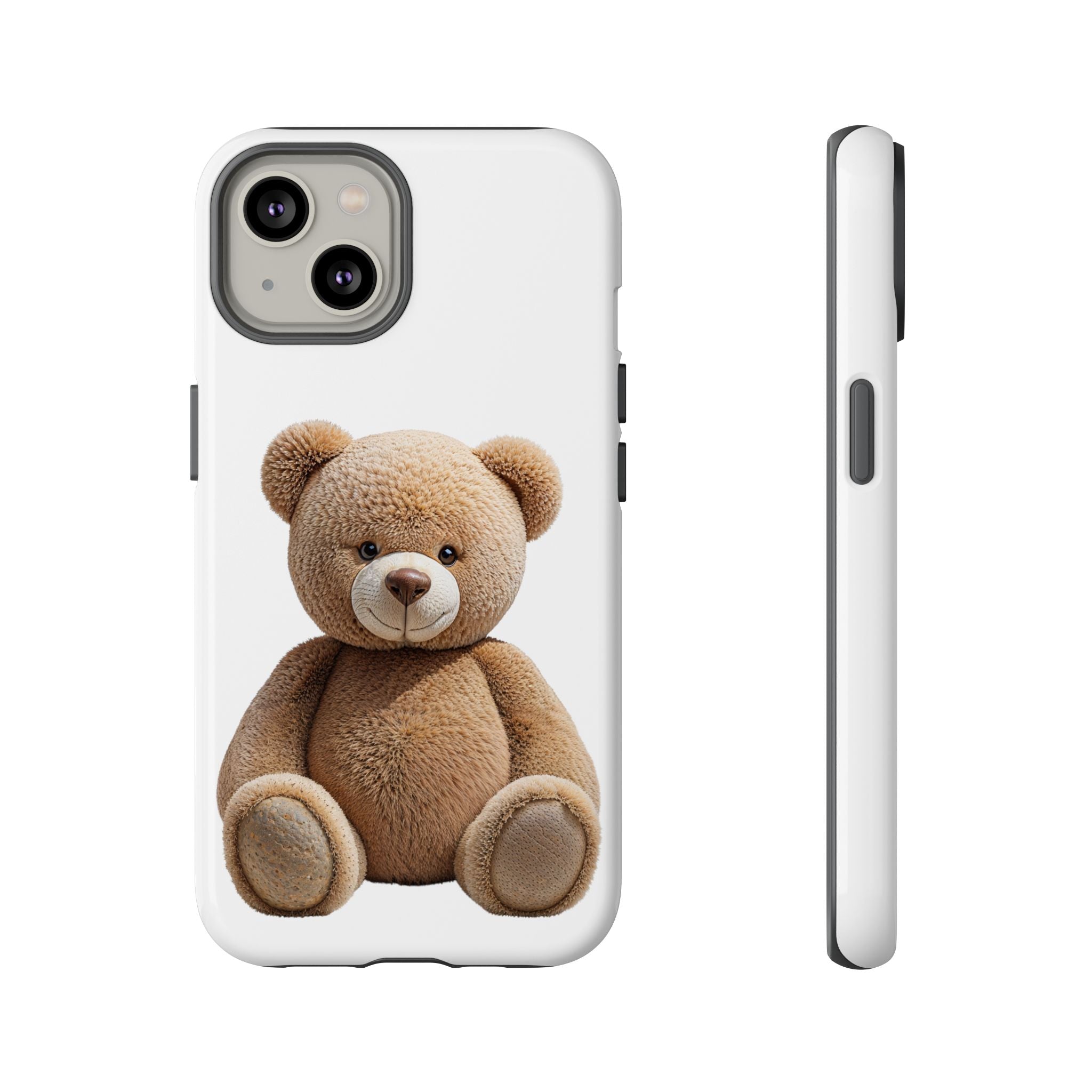 Teddy Bear Phone Case | Cute Plush Toy Illustration, i-phone, Samsung, Google phone