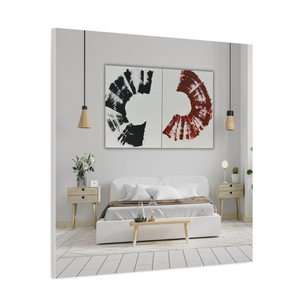 Abstract Canvas, Shafran and Leather