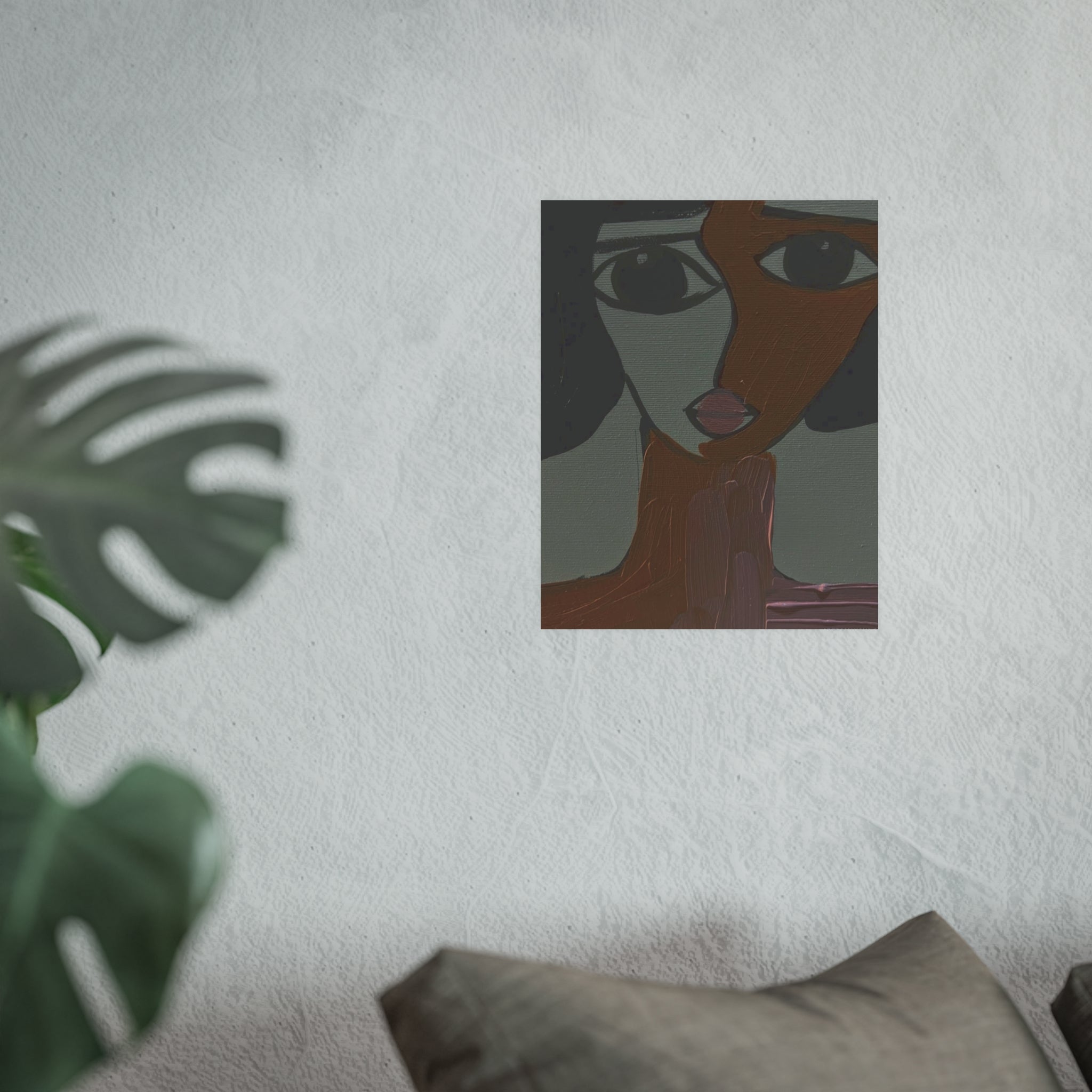 Abstract Face Poster | Poster