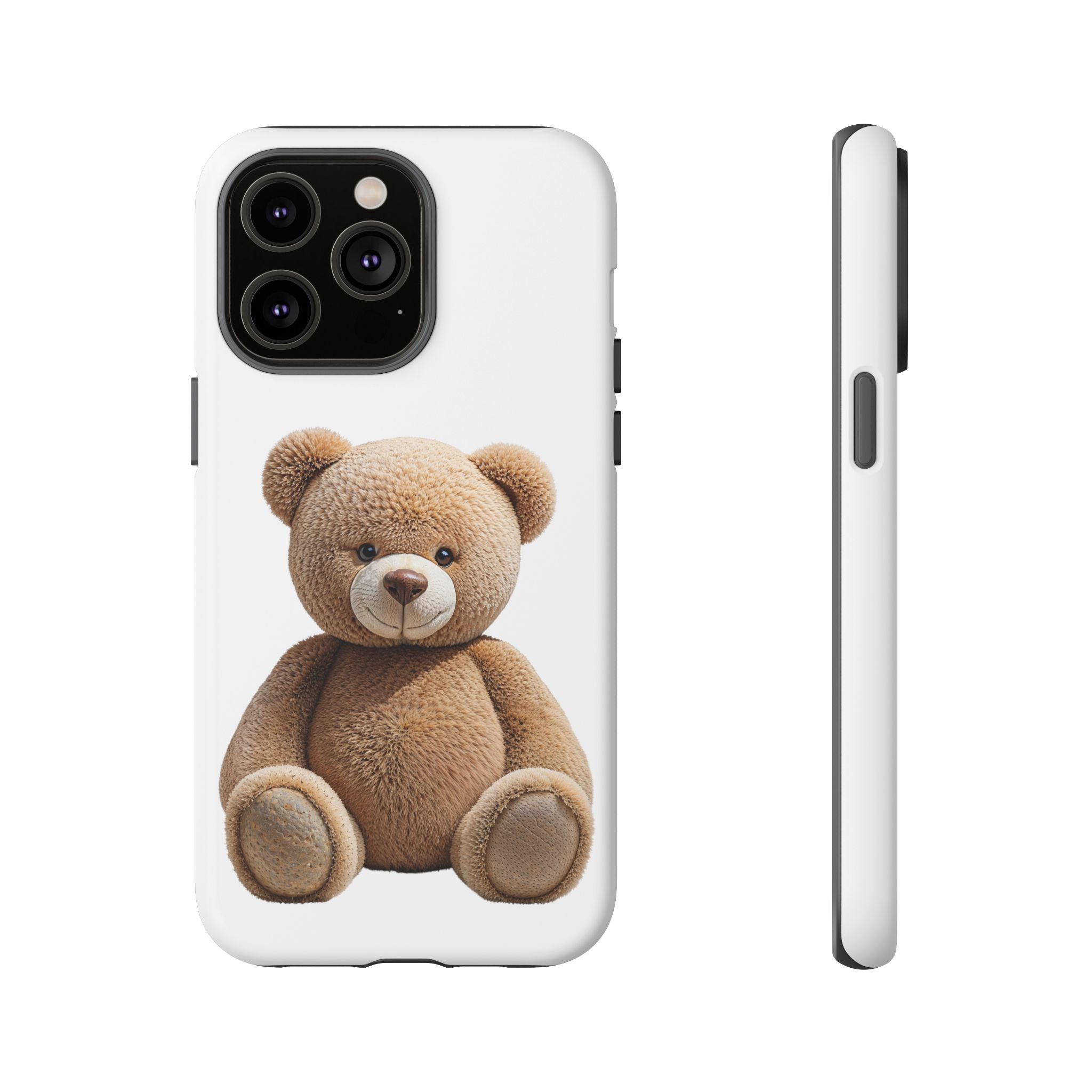 Teddy Bear Phone Case | Cute Plush Toy Illustration, i-phone, Samsung, Google phone