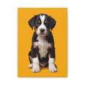 Bernese Mountain Dog Puppy Canvas, gift for dog lovers