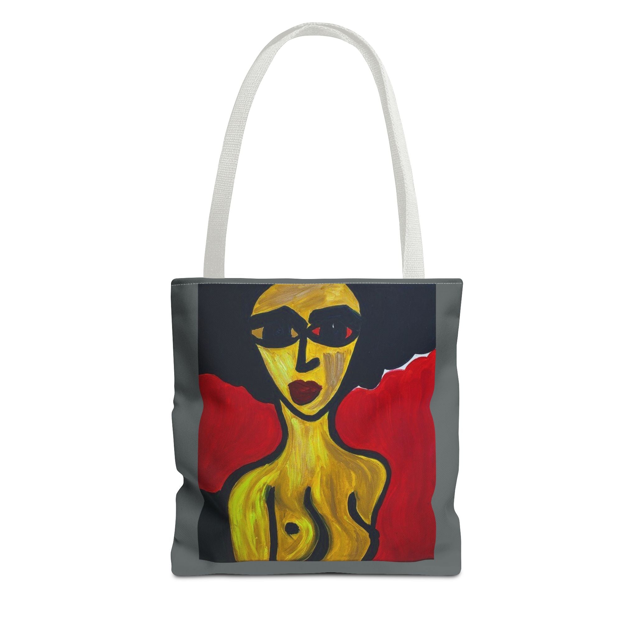 Sac cabas minimaliste nude, étude féminine au trait et au pinceau, sac fourre-tout en coton écologique, sac cabas nude expressionniste abstrait