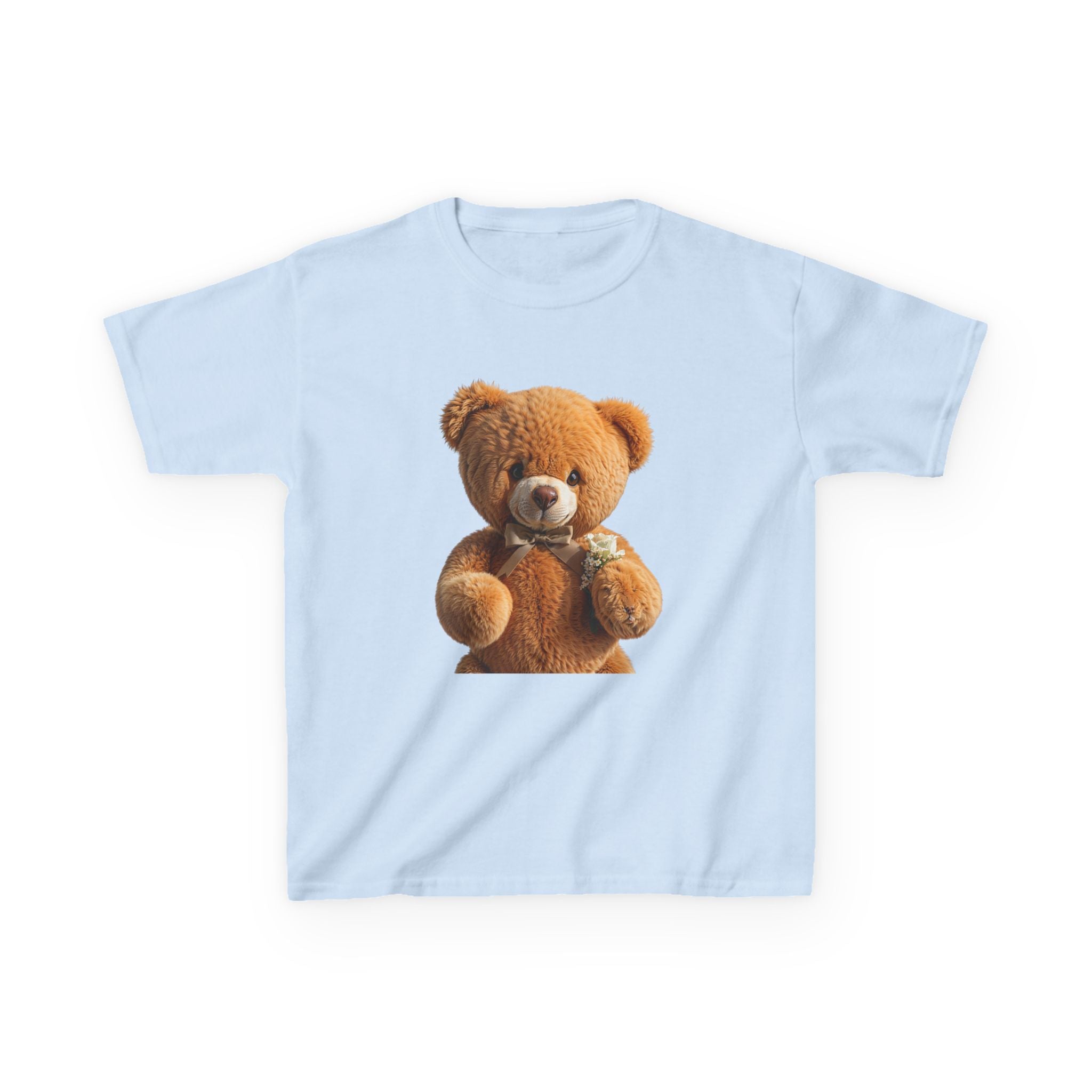 T-shirt enfant ours en peluche mignon | T-shirt imprimé ours en peluche, T-shirt kawaii ours en peluche, T-shirt unisexe doux