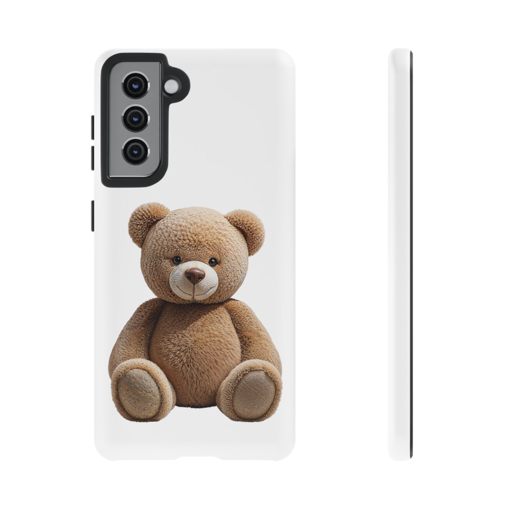 Teddy Bear Phone Case | Cute Plush Toy Illustration, i-phone, Samsung, Google phone