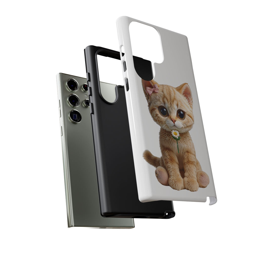 Coque de téléphone chaton | Coque de smartphone chat mignon, coque de téléphone chaton