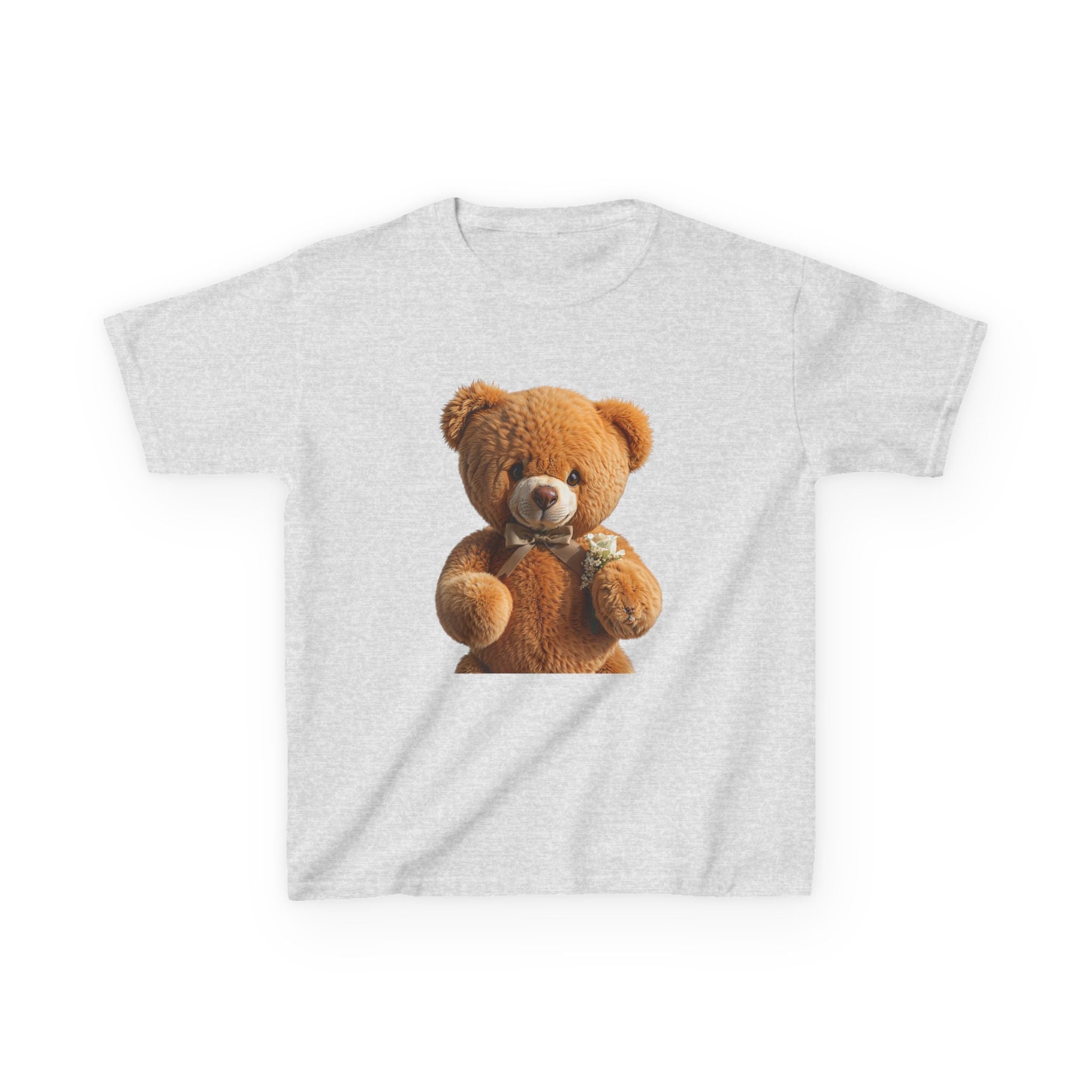 T-shirt enfant ours en peluche mignon | T-shirt imprimé ours en peluche, T-shirt kawaii ours en peluche, T-shirt unisexe doux