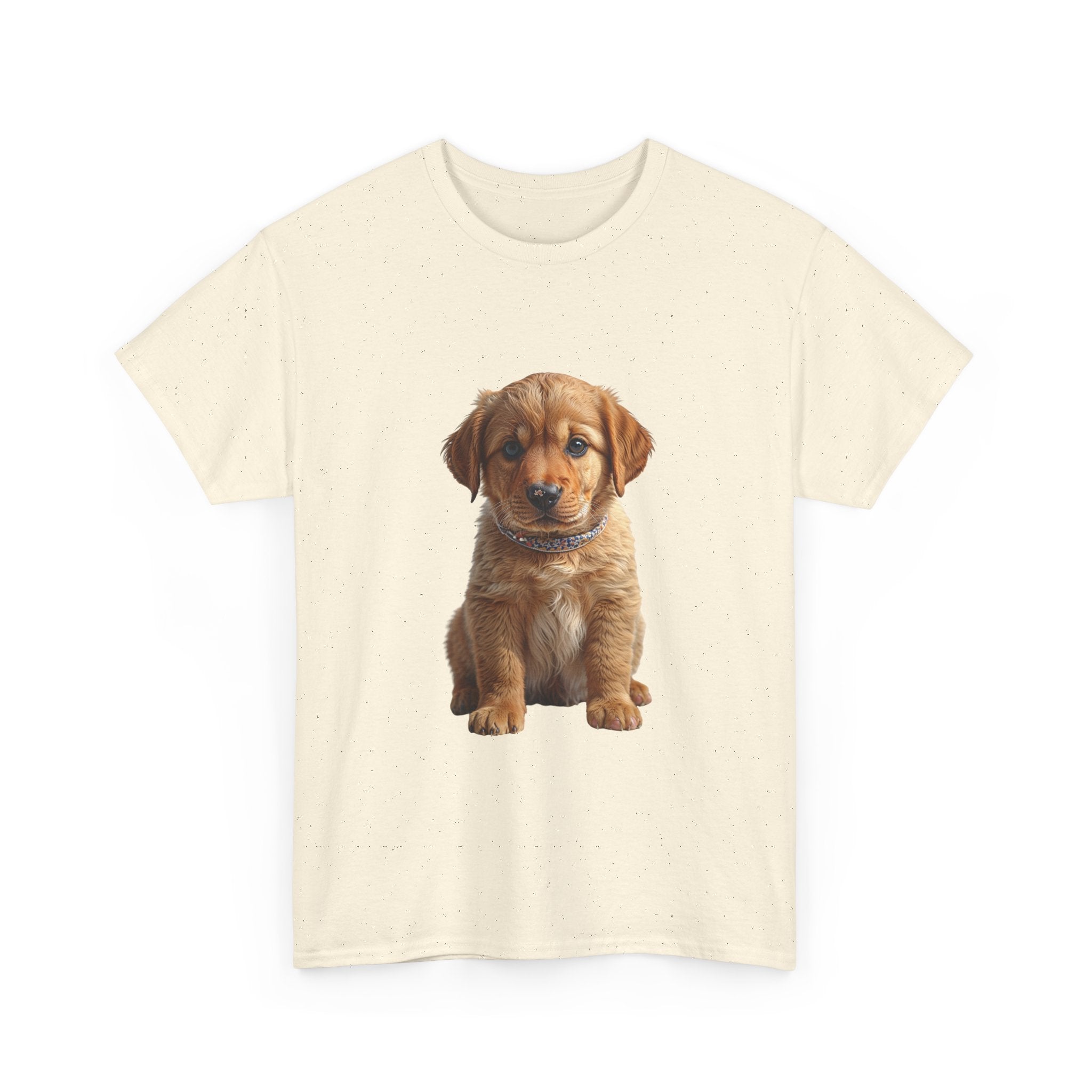 T-shirt avec un adorable chiot Golden Retriever | Portrait de chien