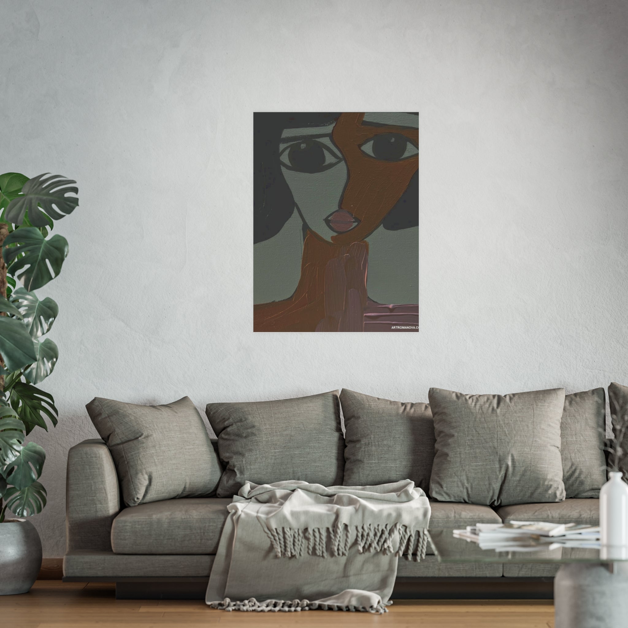 Abstract Face Poster | Poster