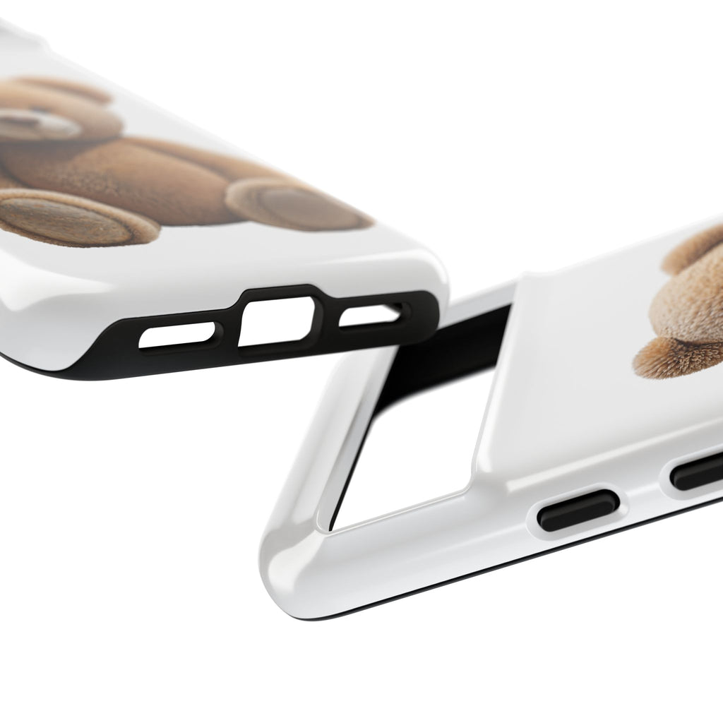 Teddy Bear Phone Case | Cute Plush Toy Illustration, i-phone, Samsung, Google phone