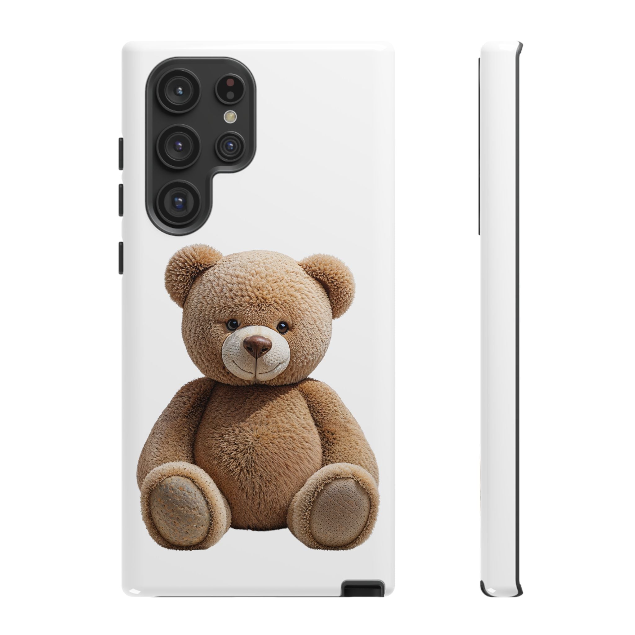 Teddy Bear Phone Case | Cute Plush Toy Illustration, i-phone, Samsung, Google phone
