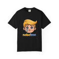 T-shirt Cartoon Leader, art pop politique satirique, imprimé humoristique : un garçon blond qui pleure (dessin animé) | T-shirt mignon avec un visage triste