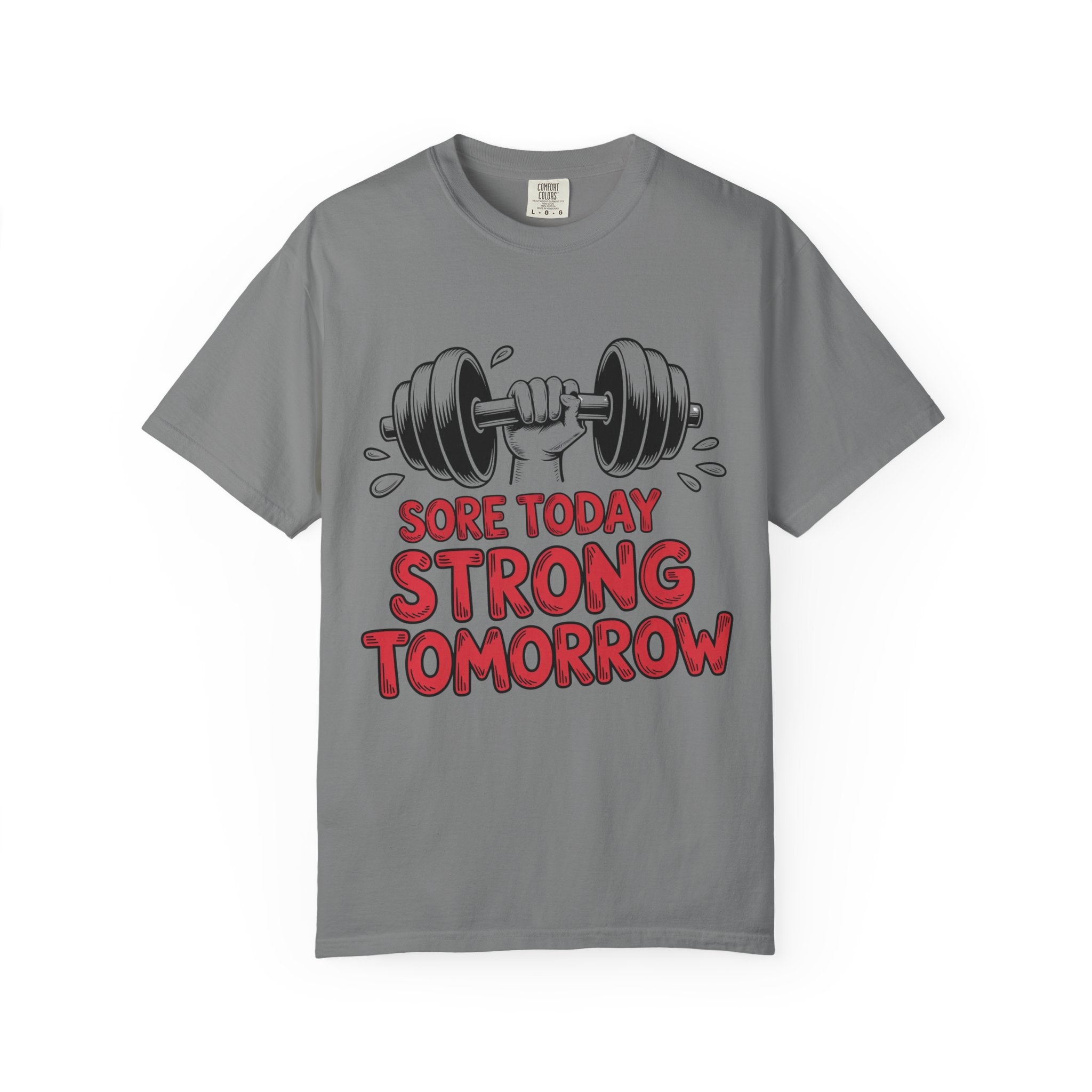 Strong Man T-shirt | Dumbbell Workout Fitnes Tee