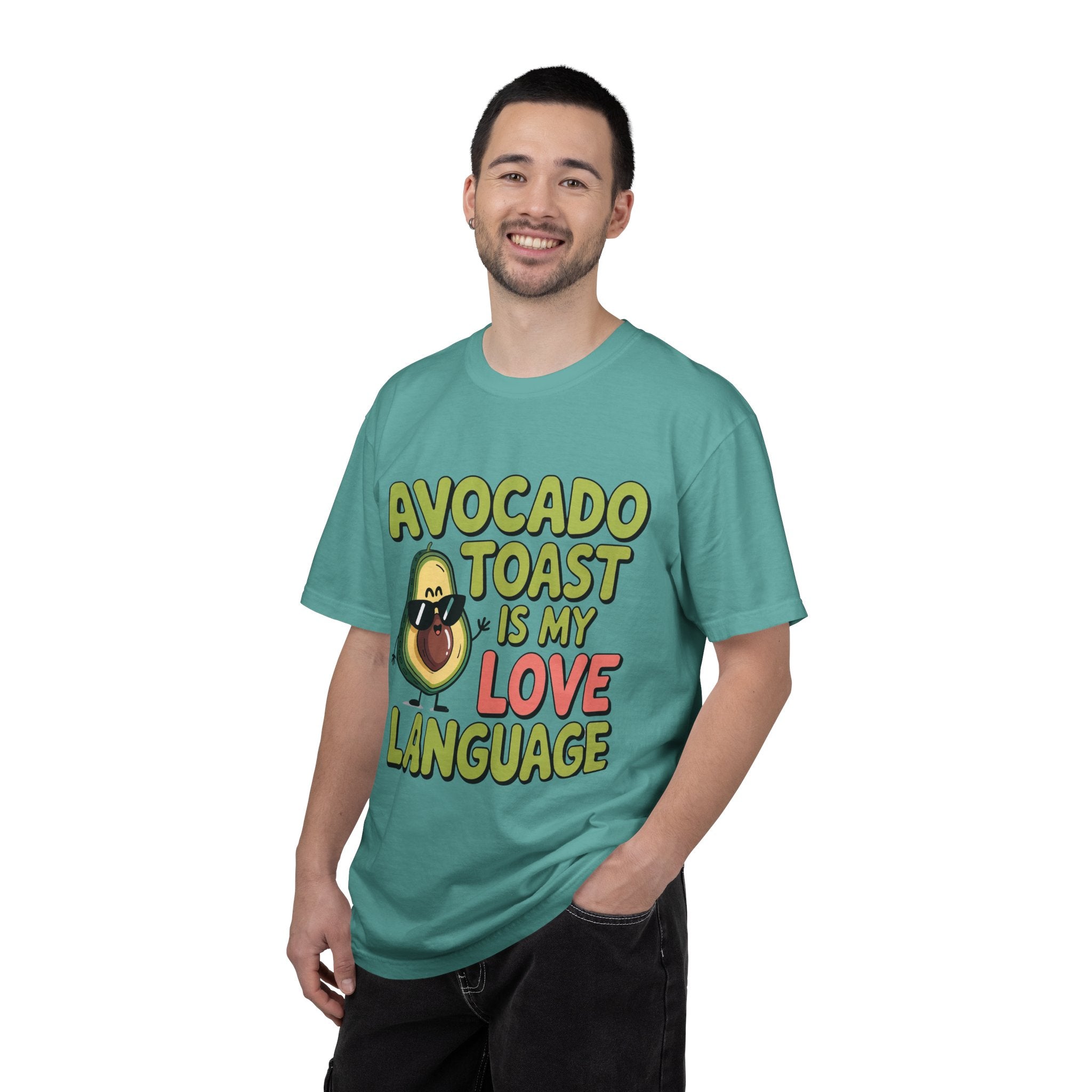 Avocado Toast Is My Love Language T-Shirt | Avocado Graphic Tee
