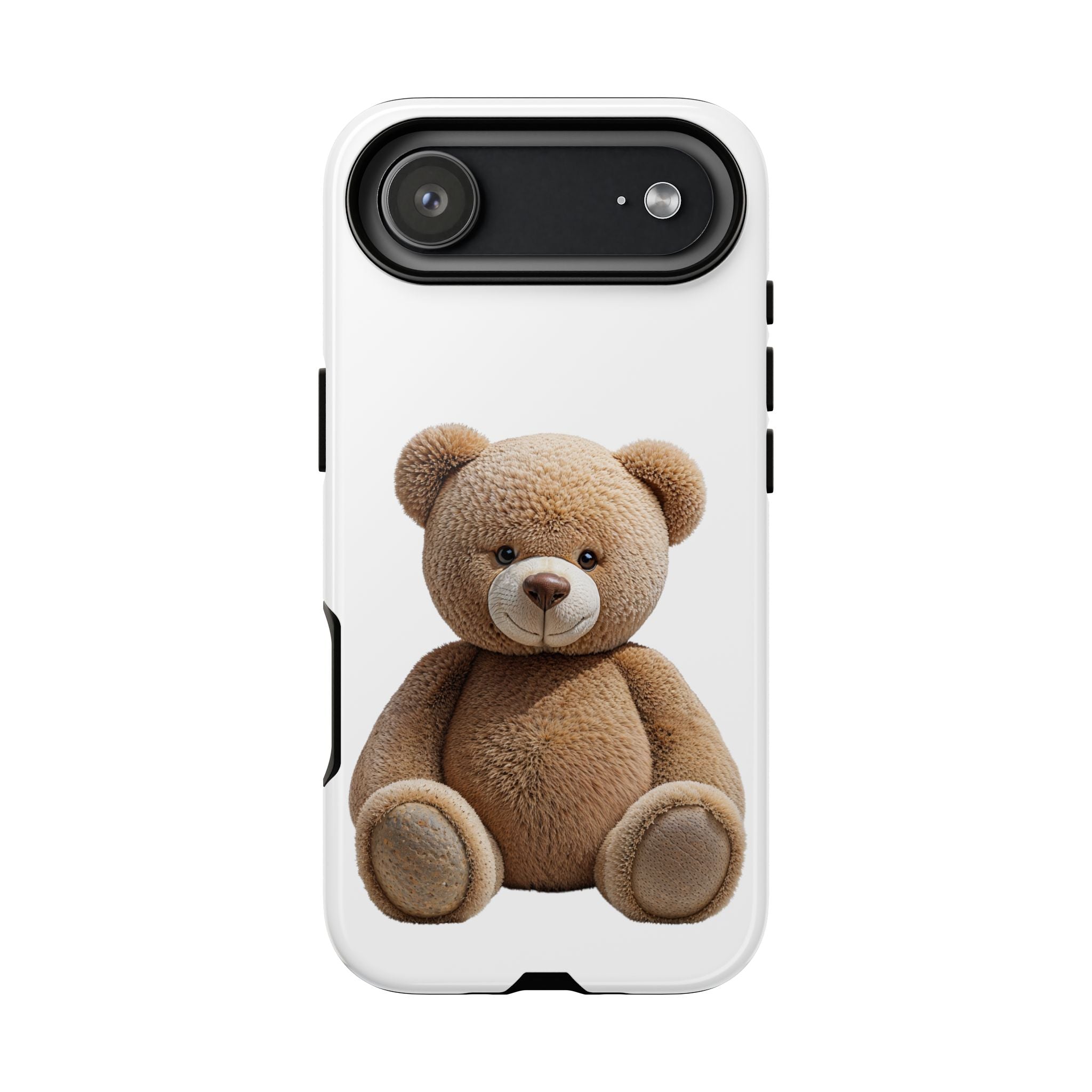 Teddy Bear Phone Case | Cute Plush Toy Illustration, i-phone, Samsung, Google phone