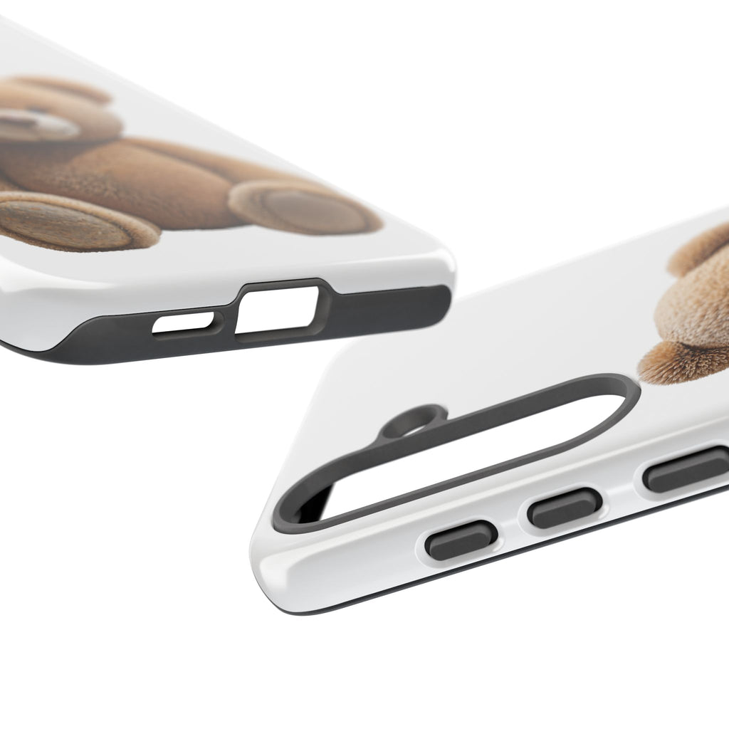 Teddy Bear Phone Case | Cute Plush Toy Illustration, i-phone, Samsung, Google phone