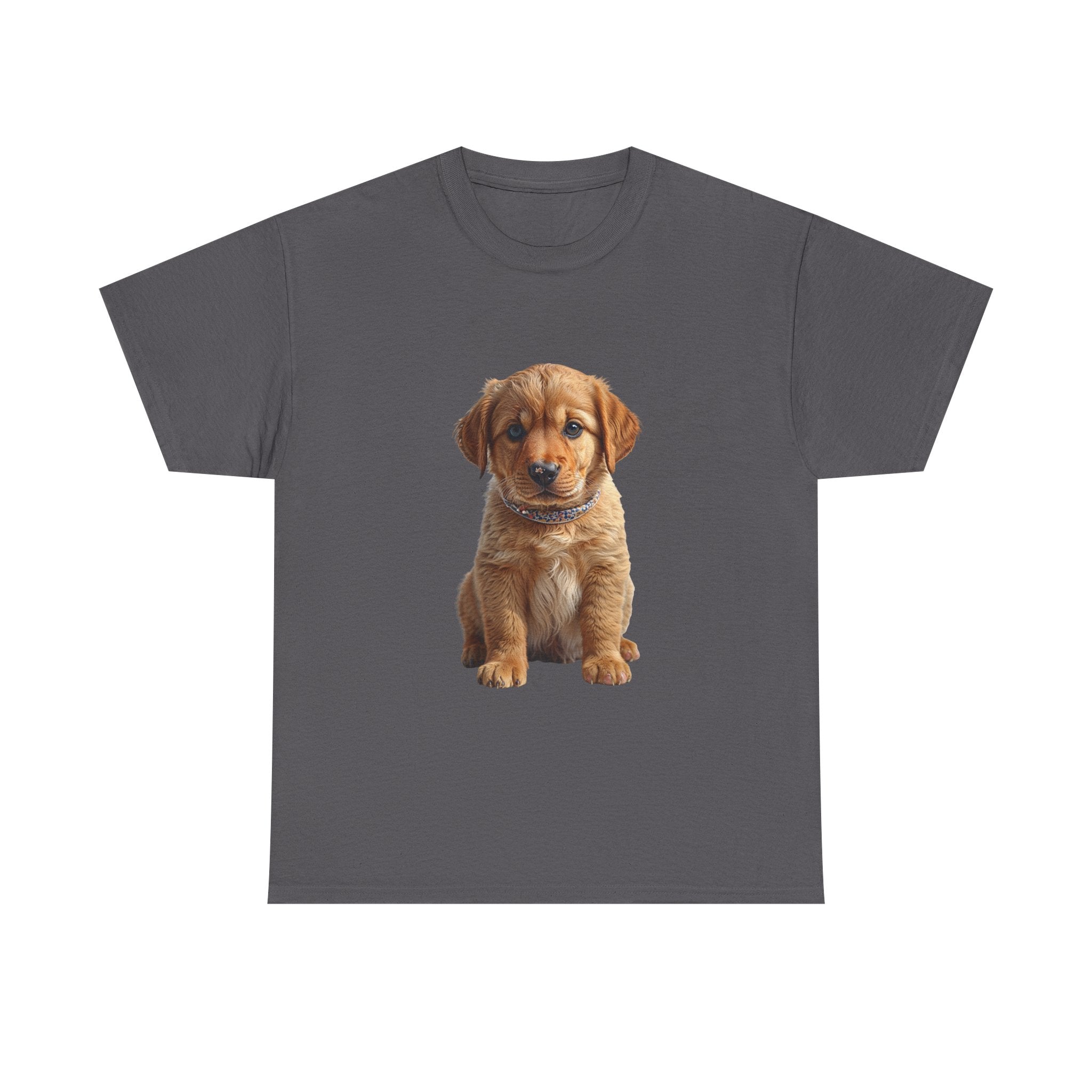 T-shirt avec un adorable chiot Golden Retriever | Portrait de chien