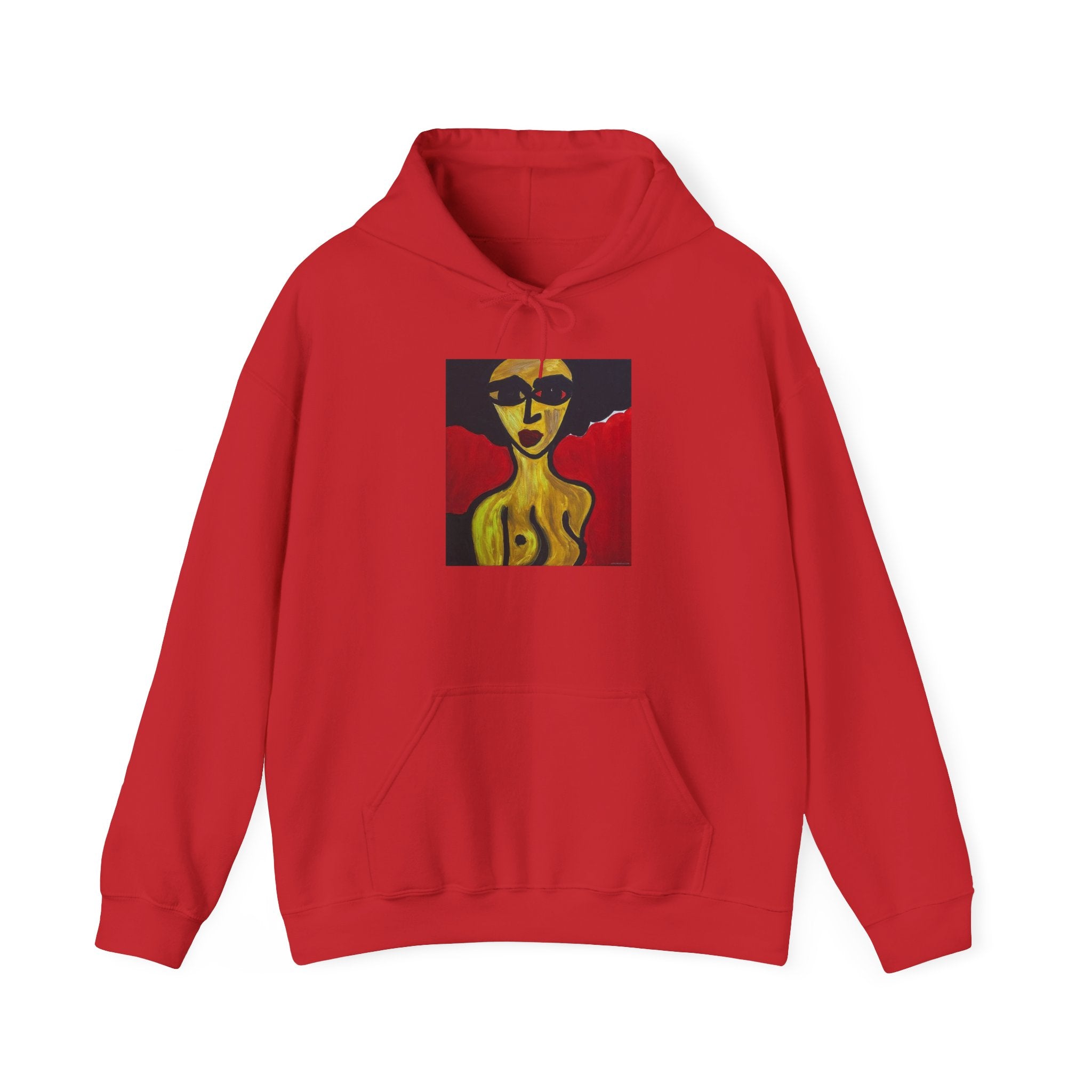 Abstract Art Hoodie, Art Portrait Sweatshirt, Limited Edition Hoodie