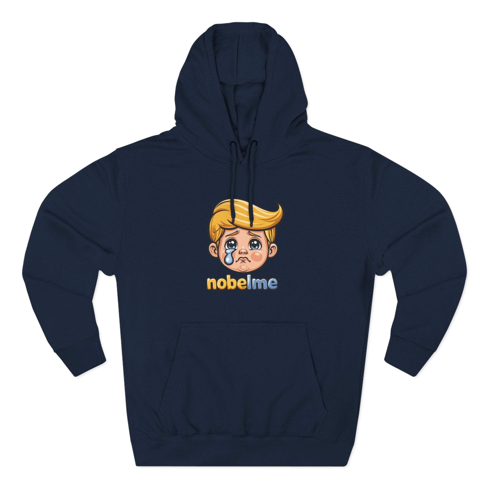 Sweat à capuche Cartoon Leader, satire politique pop art, pull streetwear humoristique, sweat à capuche personnage satirique | Logo visage de dessin animé