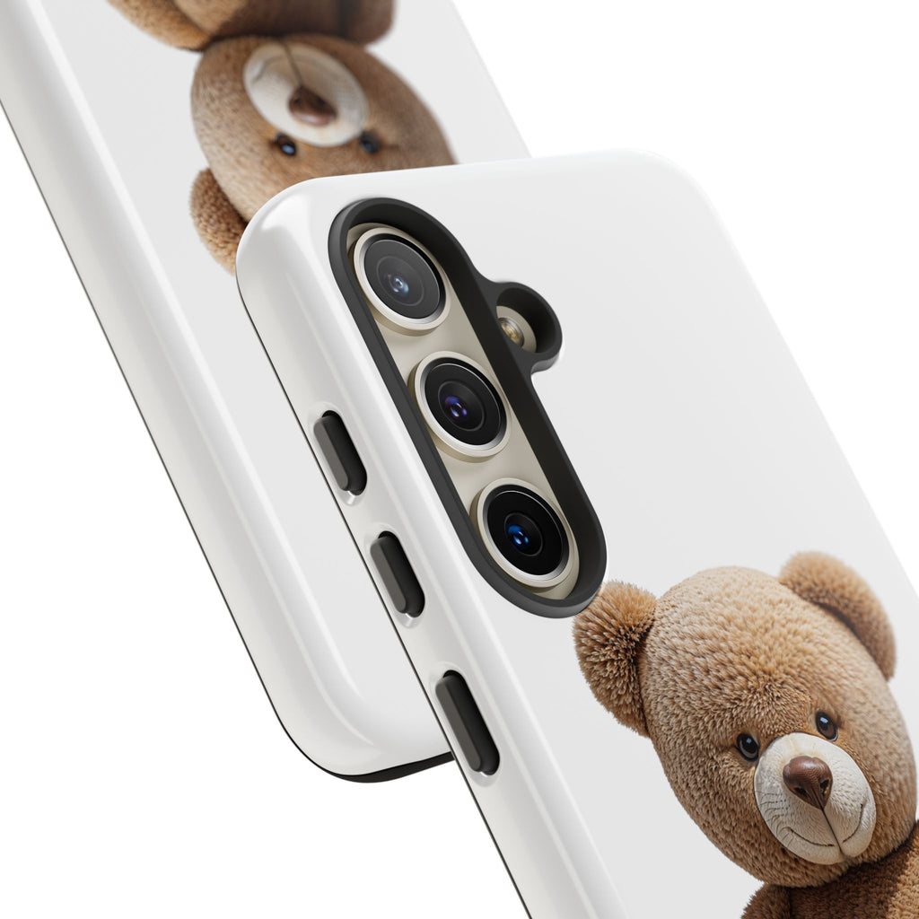Teddy Bear Phone Case | Cute Plush Toy Illustration, i-phone, Samsung, Google phone