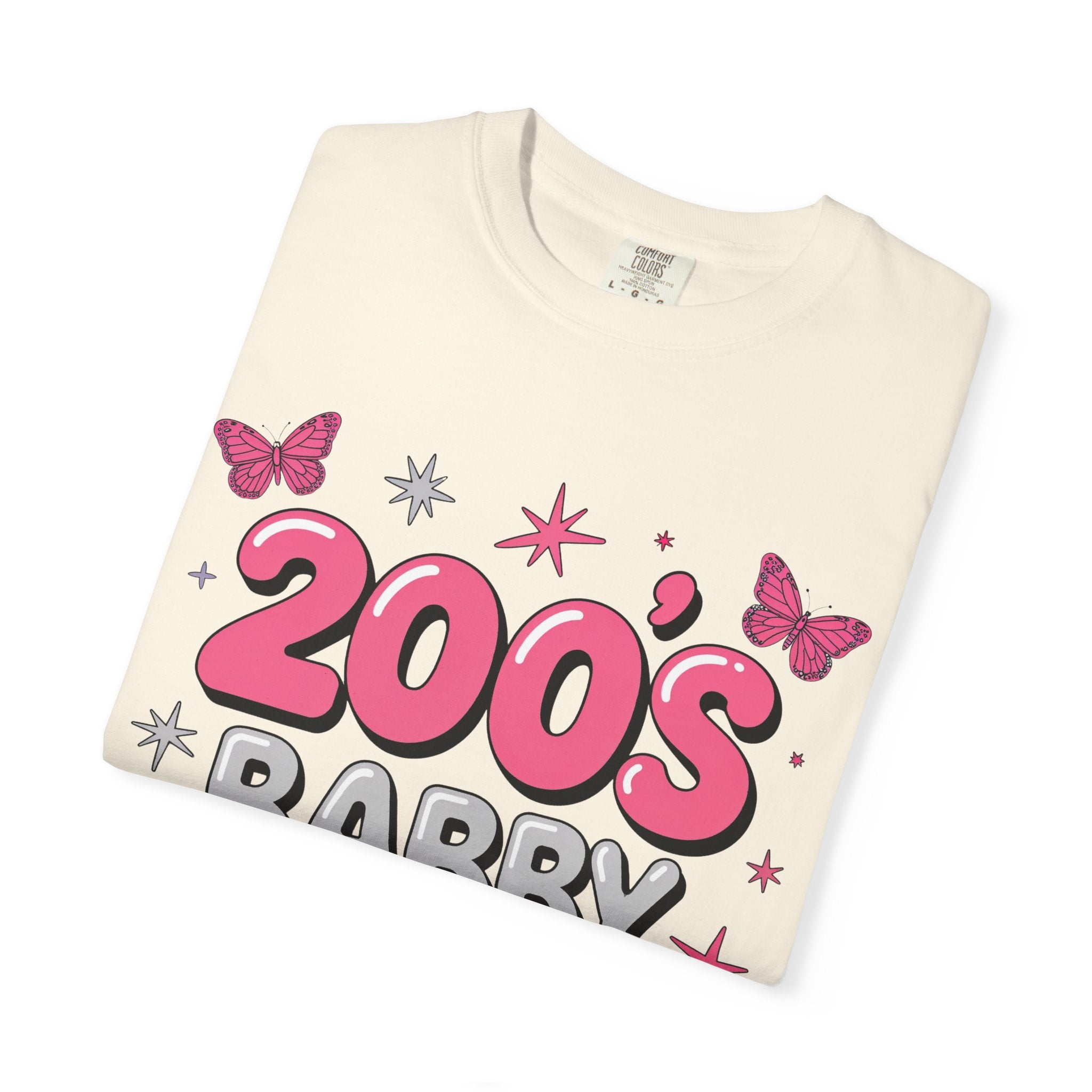 2000s Baby Reloaded T-shirt | Y2K Butterfly Graphic Tee