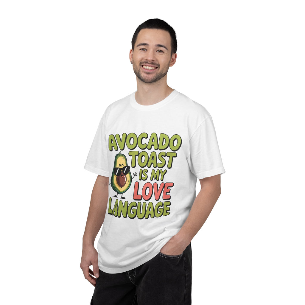 Avocado Toast Is My Love Language T-Shirt | Avocado Graphic Tee