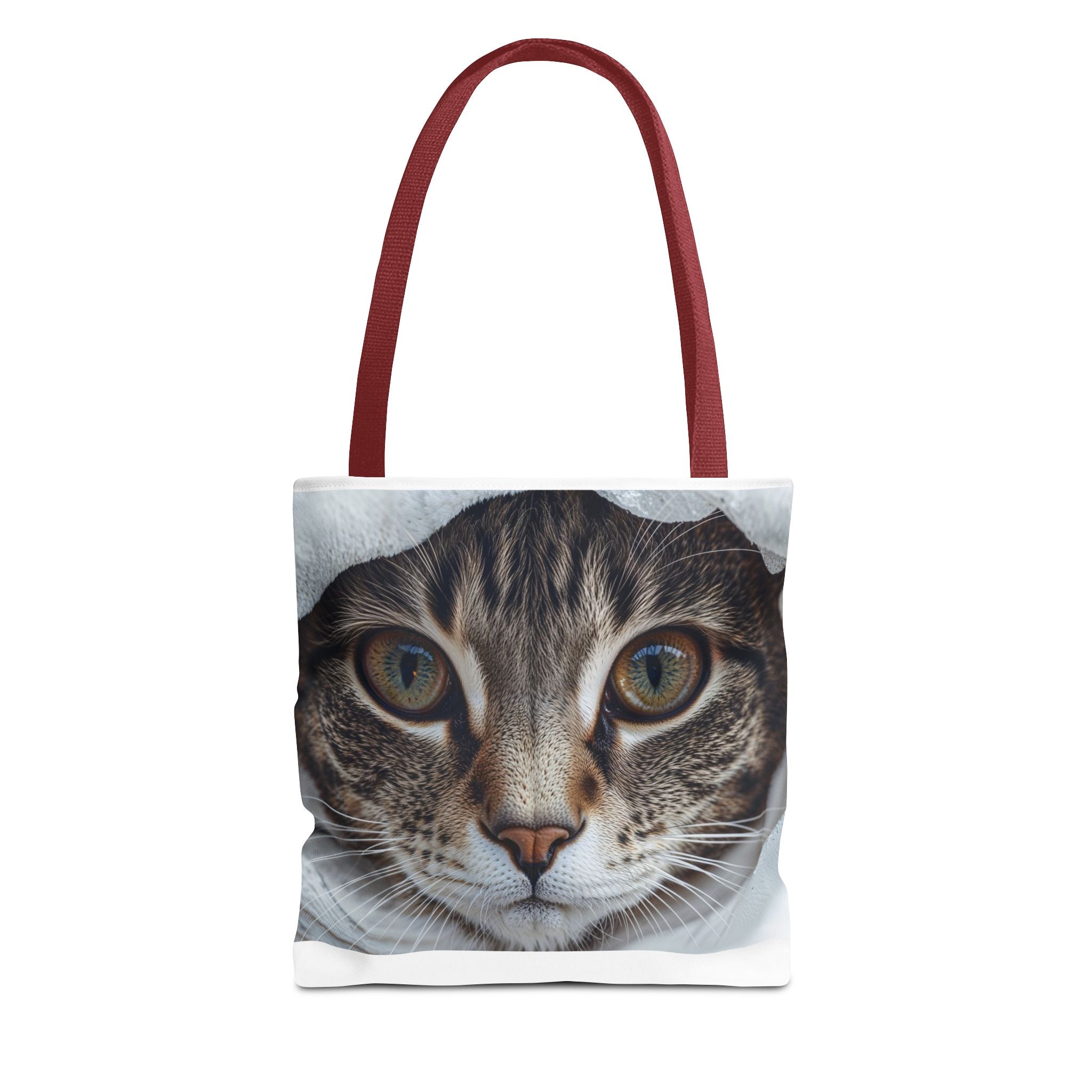Sac fourre-tout imprimé chat tigré | Sac fourre-tout à motif chat |